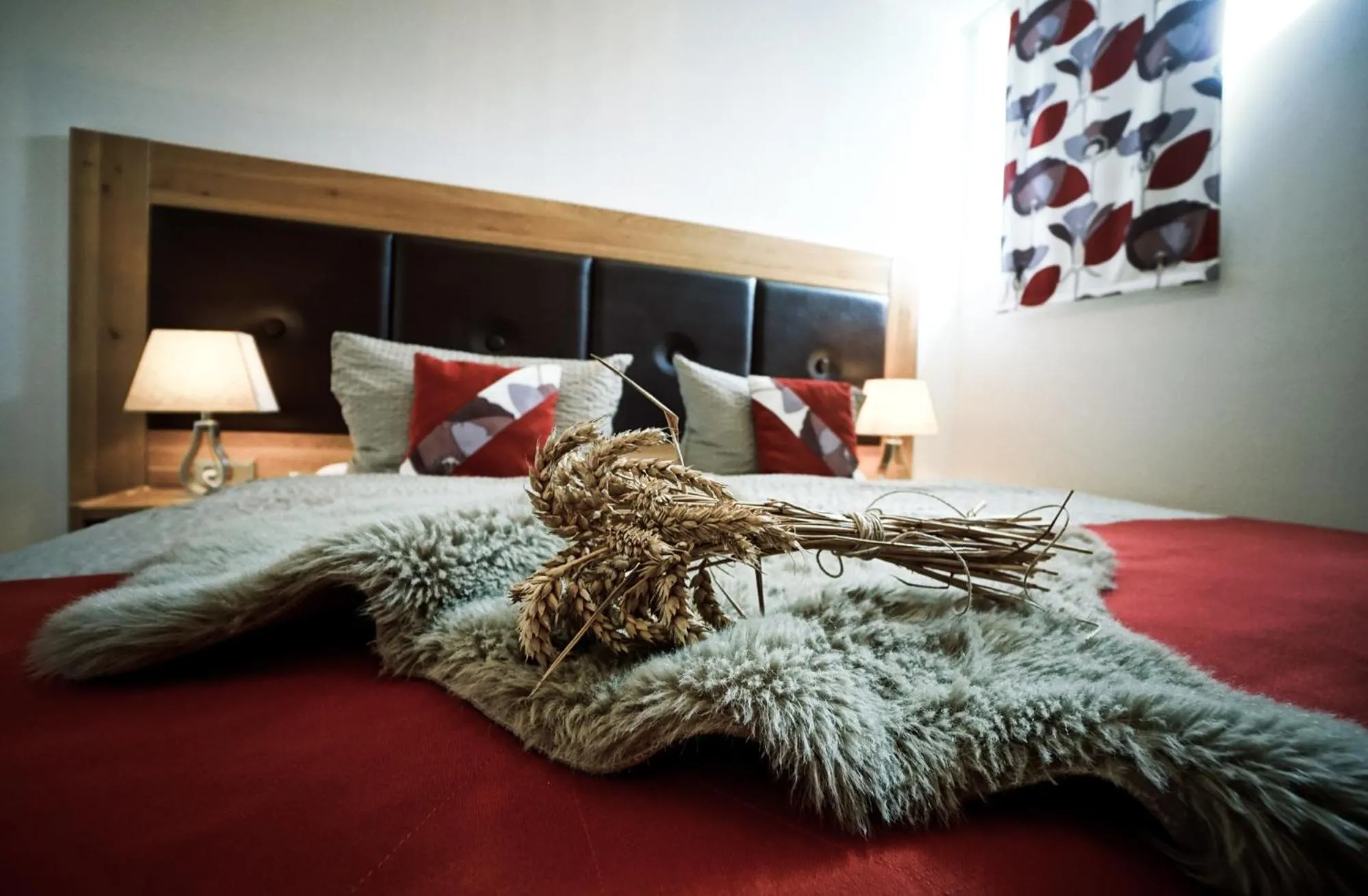Bed in Pension Carlbauer