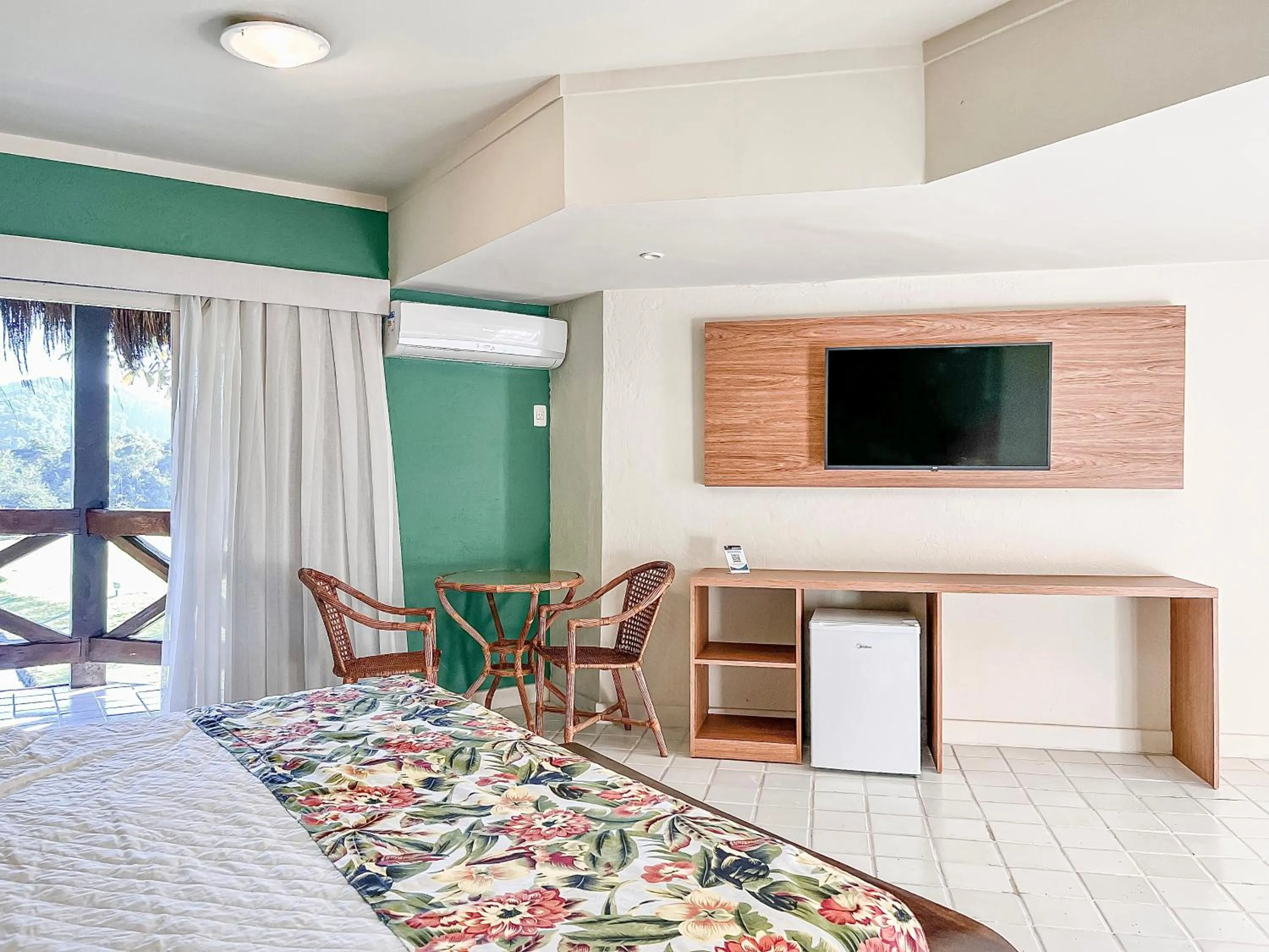 Bed in Hotel do Bosque ECO Resort