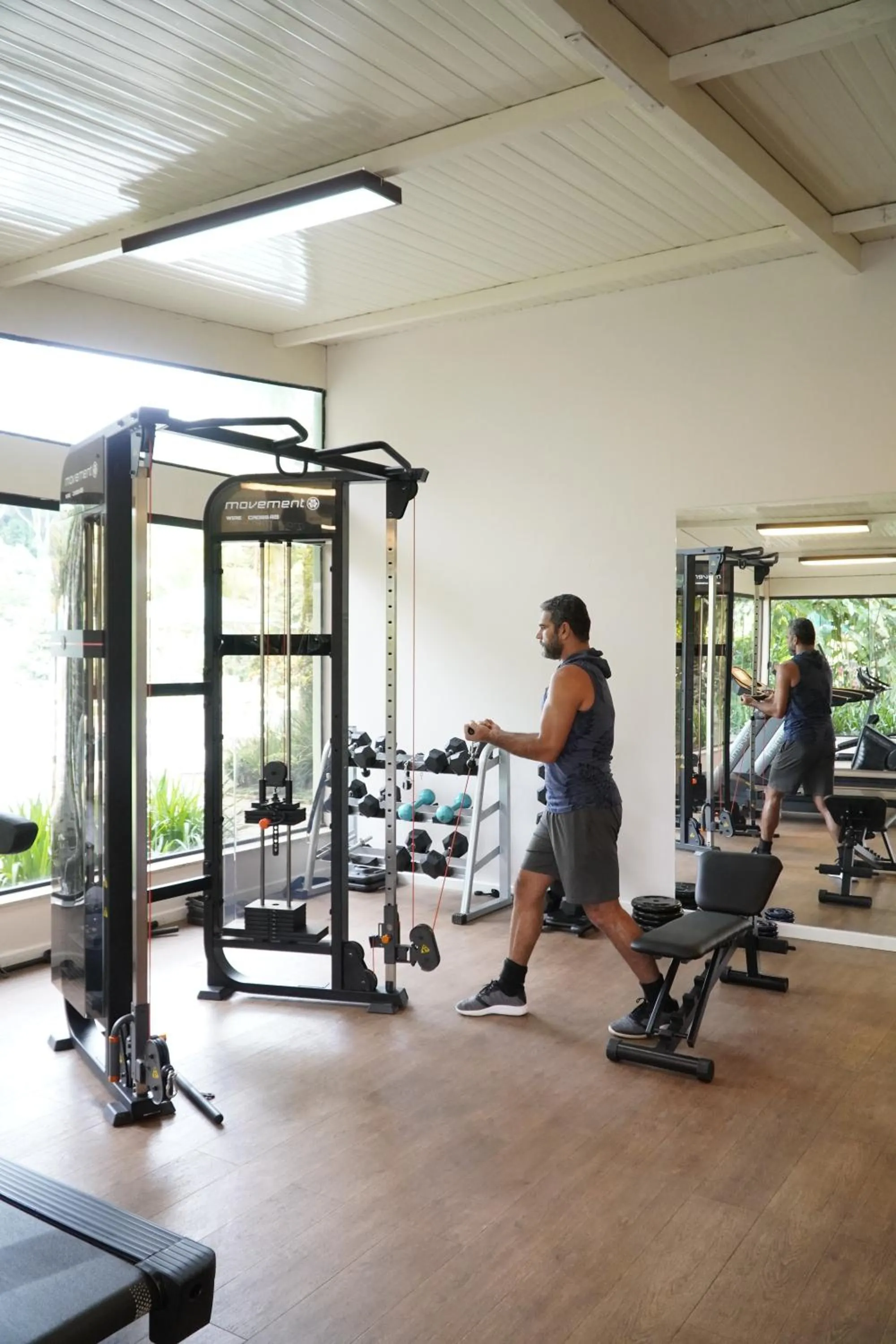 Fitness centre/facilities in Hotel do Bosque ECO Resort