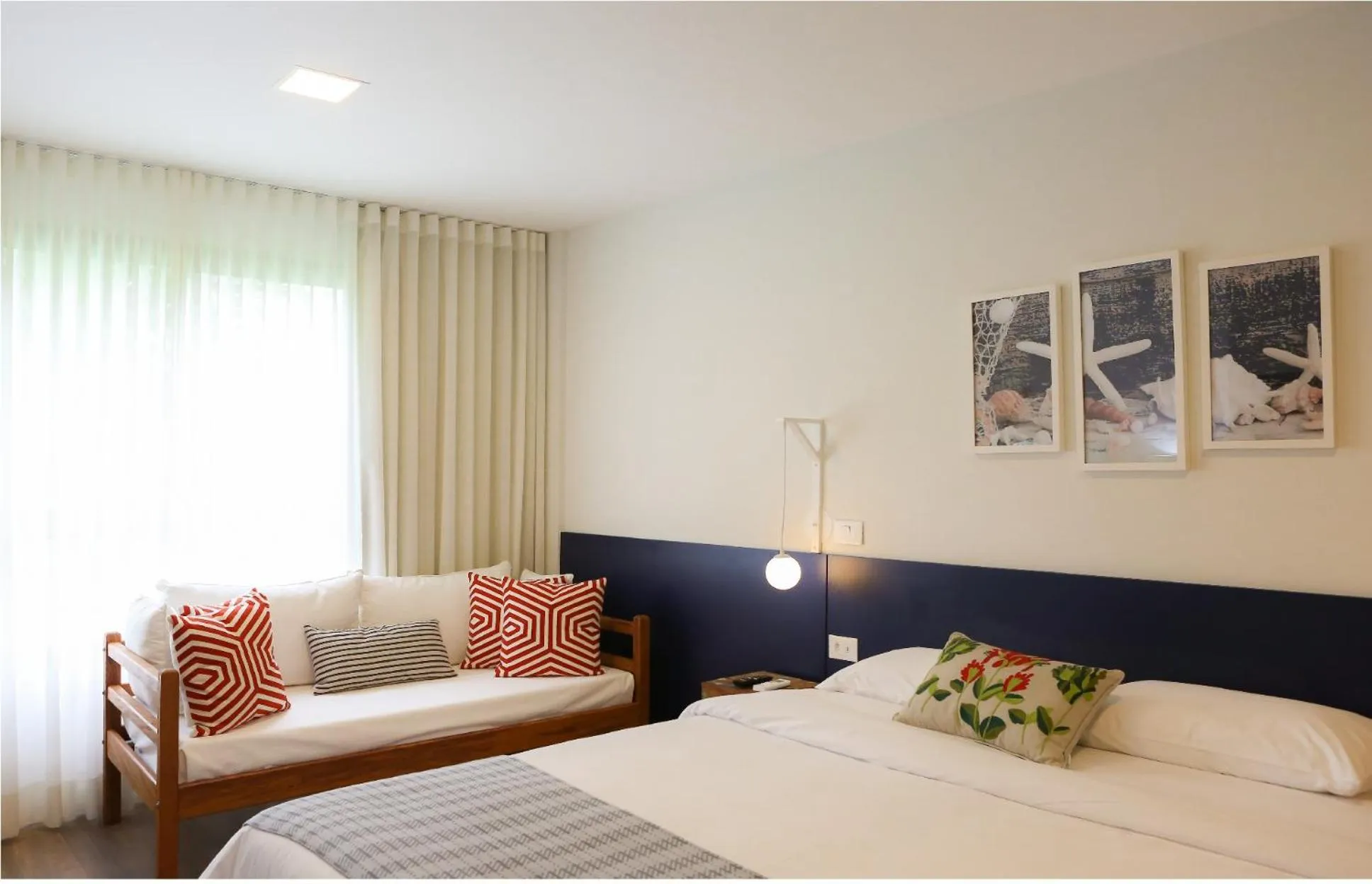 Bed in Hotel do Bosque ECO Resort