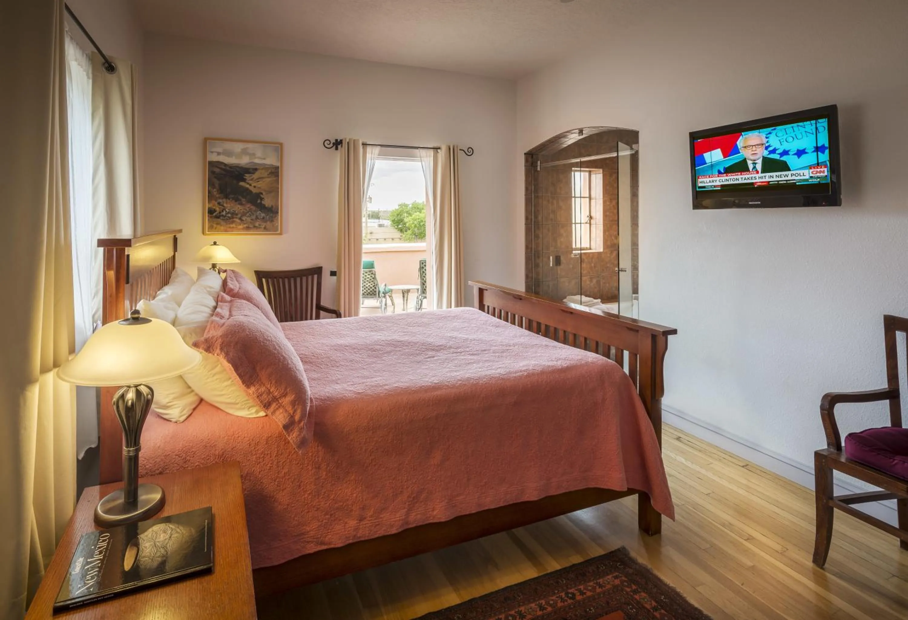 Bed in Sierra Grande, a Ted Turner Retreat