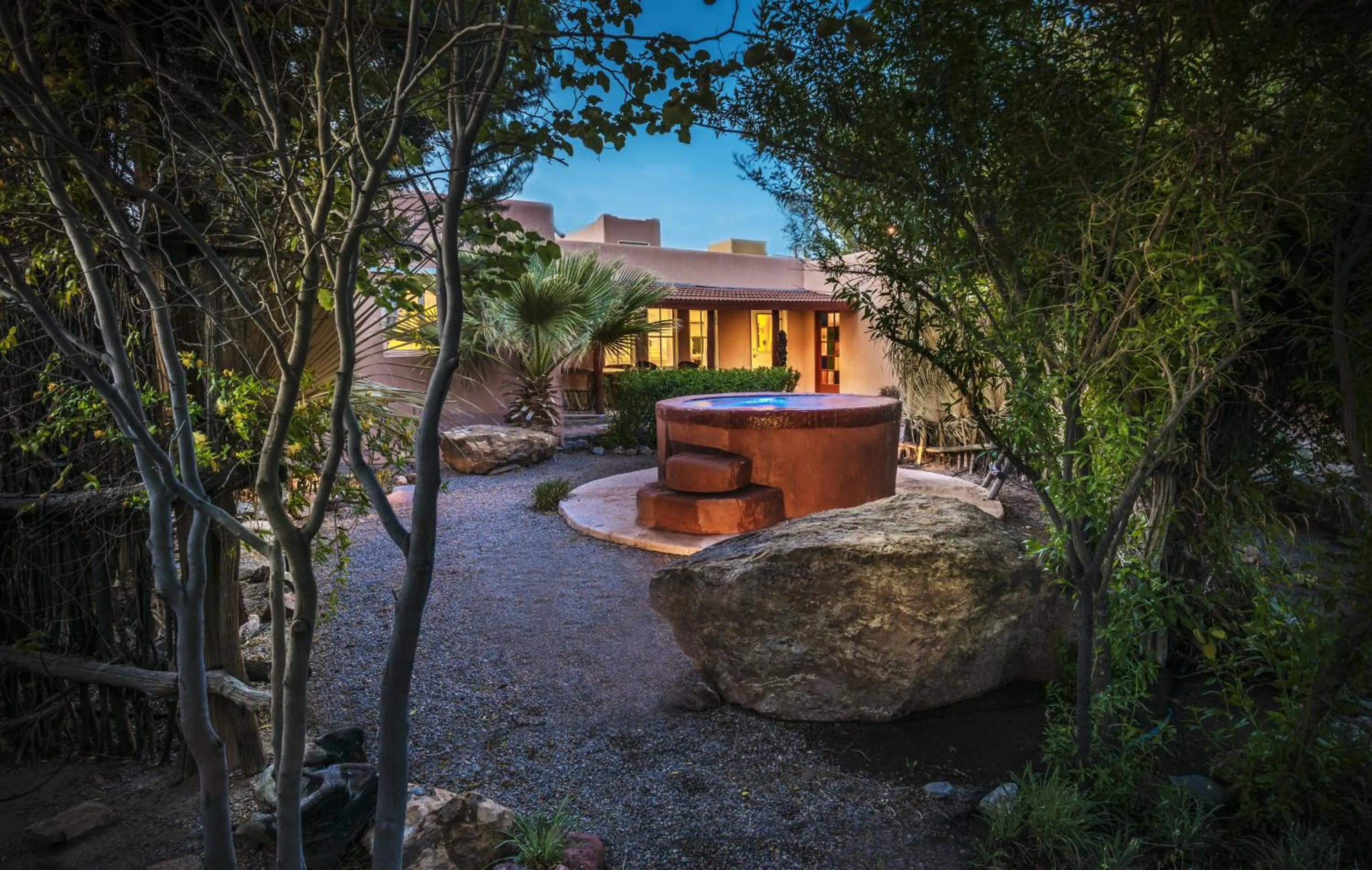Hot Tub in Sierra Grande, a Ted Turner Retreat