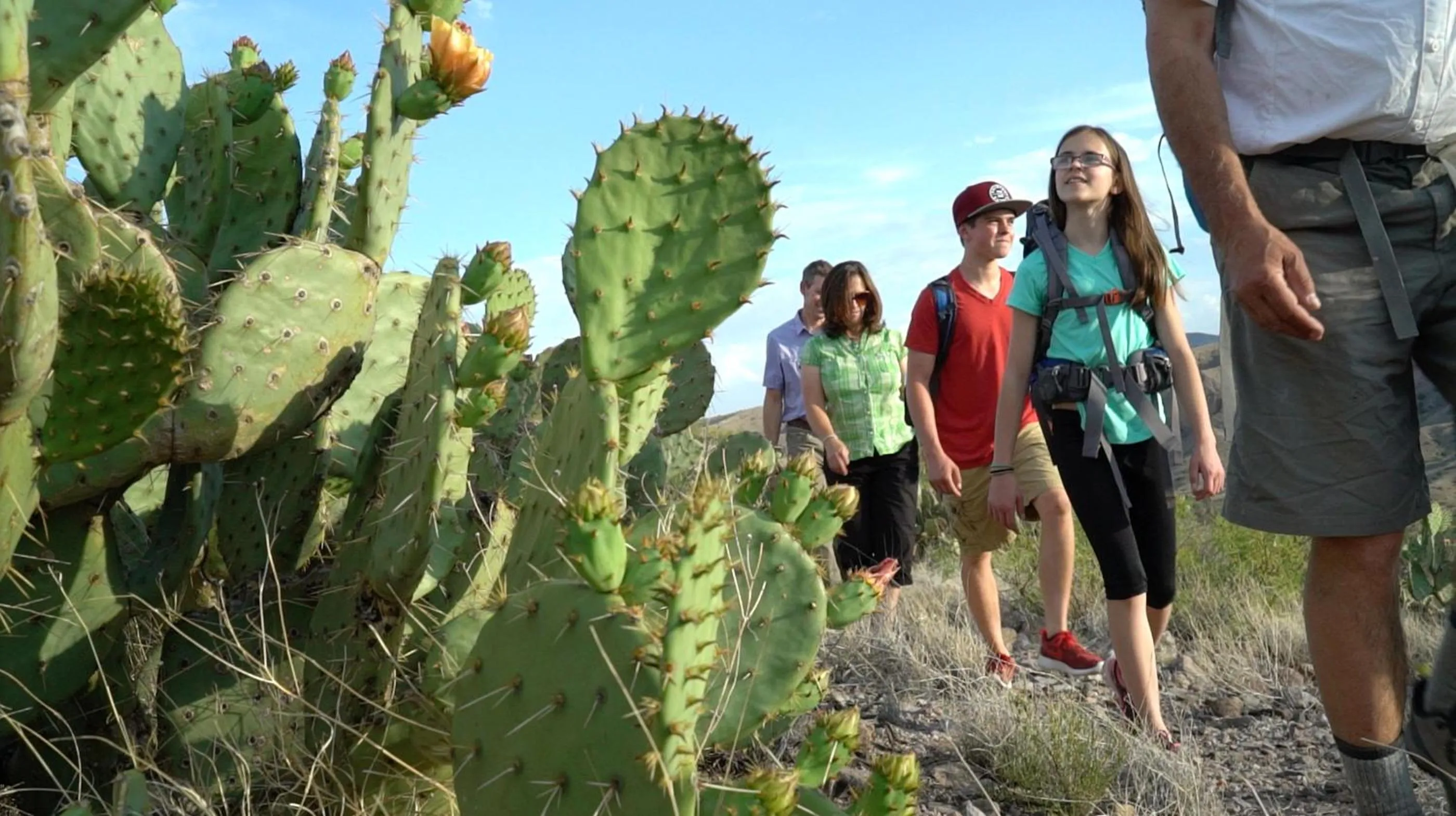 Hiking in Sierra Grande, a Ted Turner Retreat