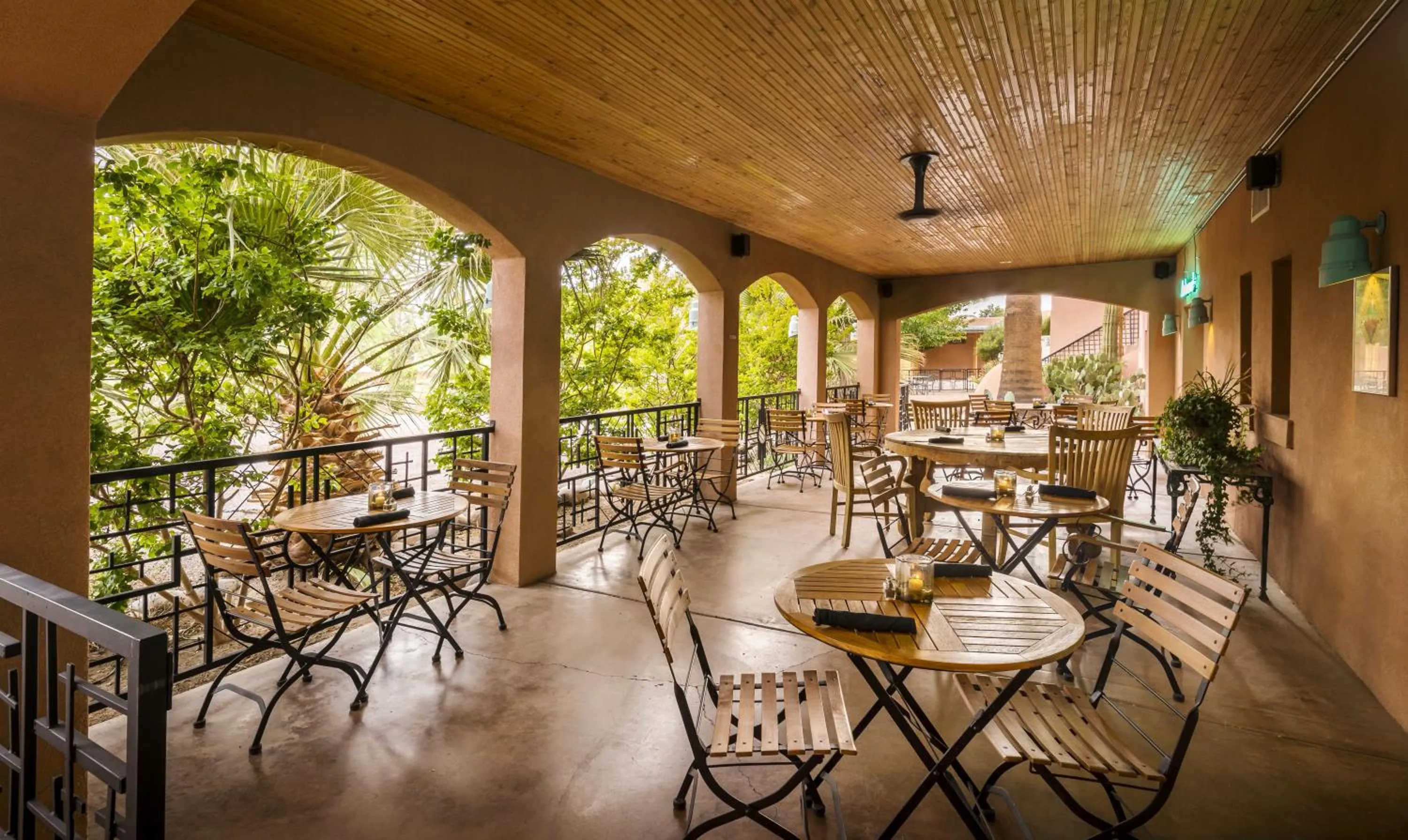 American breakfast in Sierra Grande, a Ted Turner Retreat