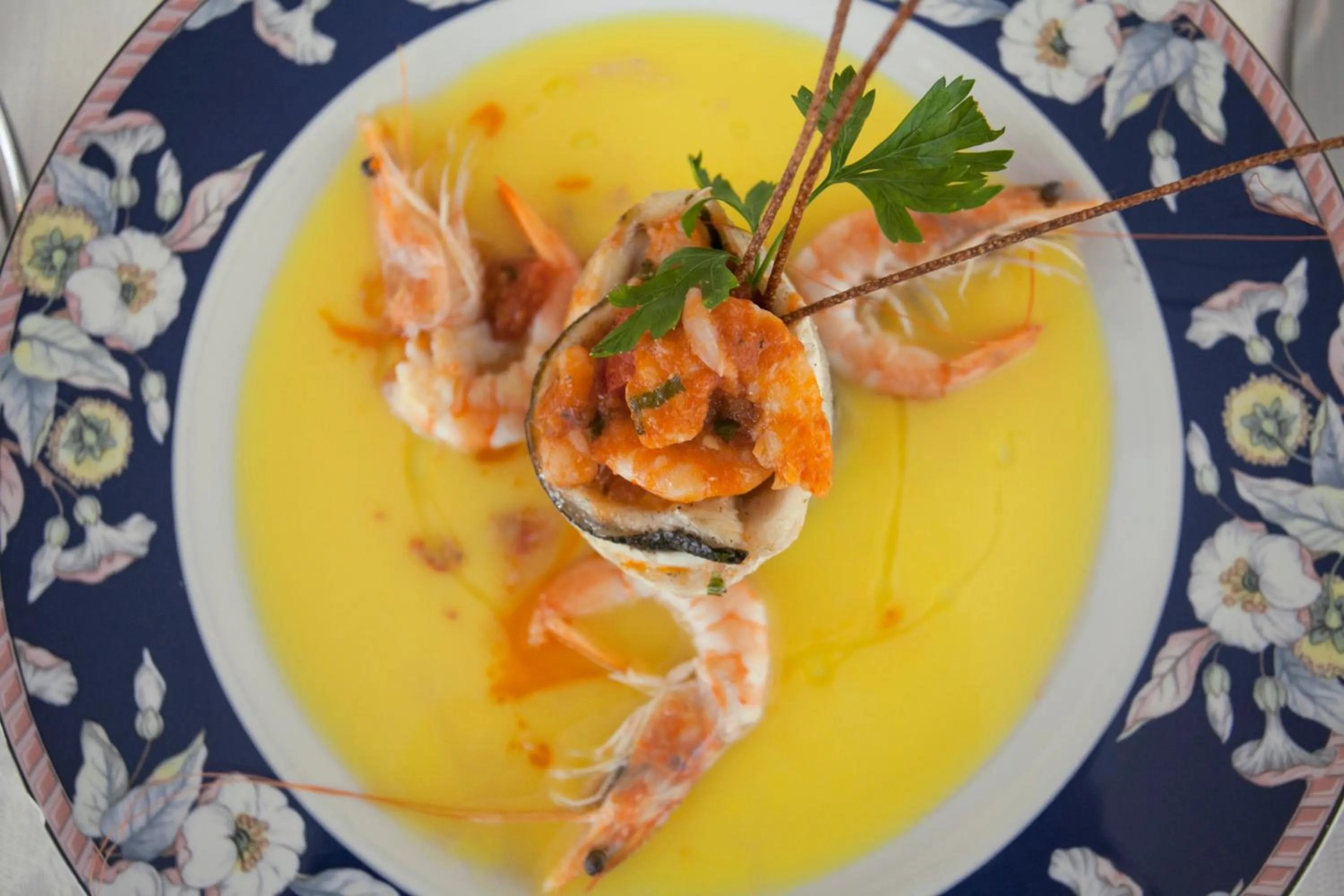 Food in Eden Beach Club