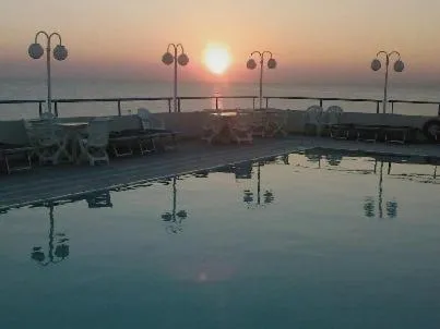 Swimming pool in Eden Beach Club