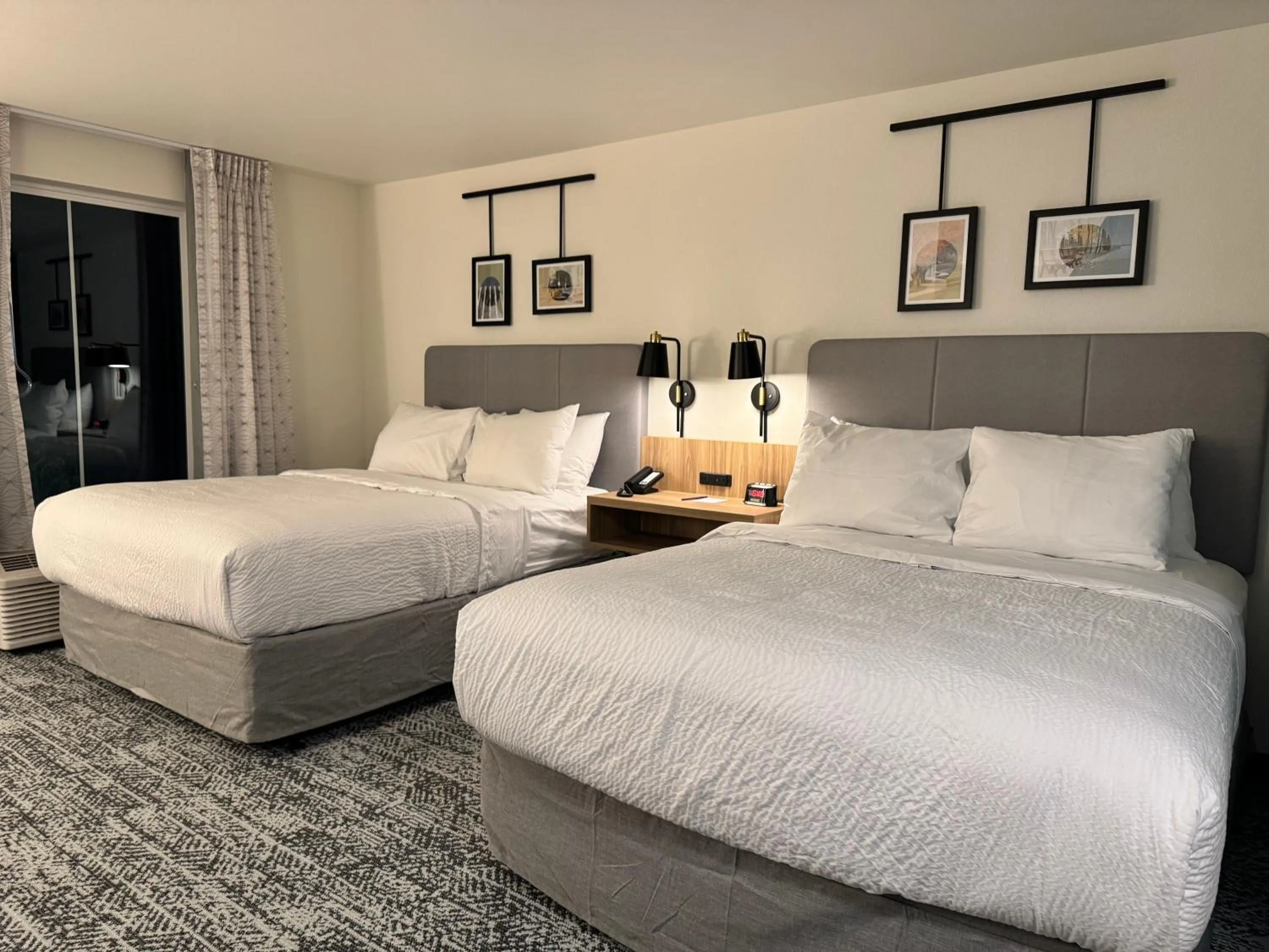 Bed in Sleep Inn & Suites