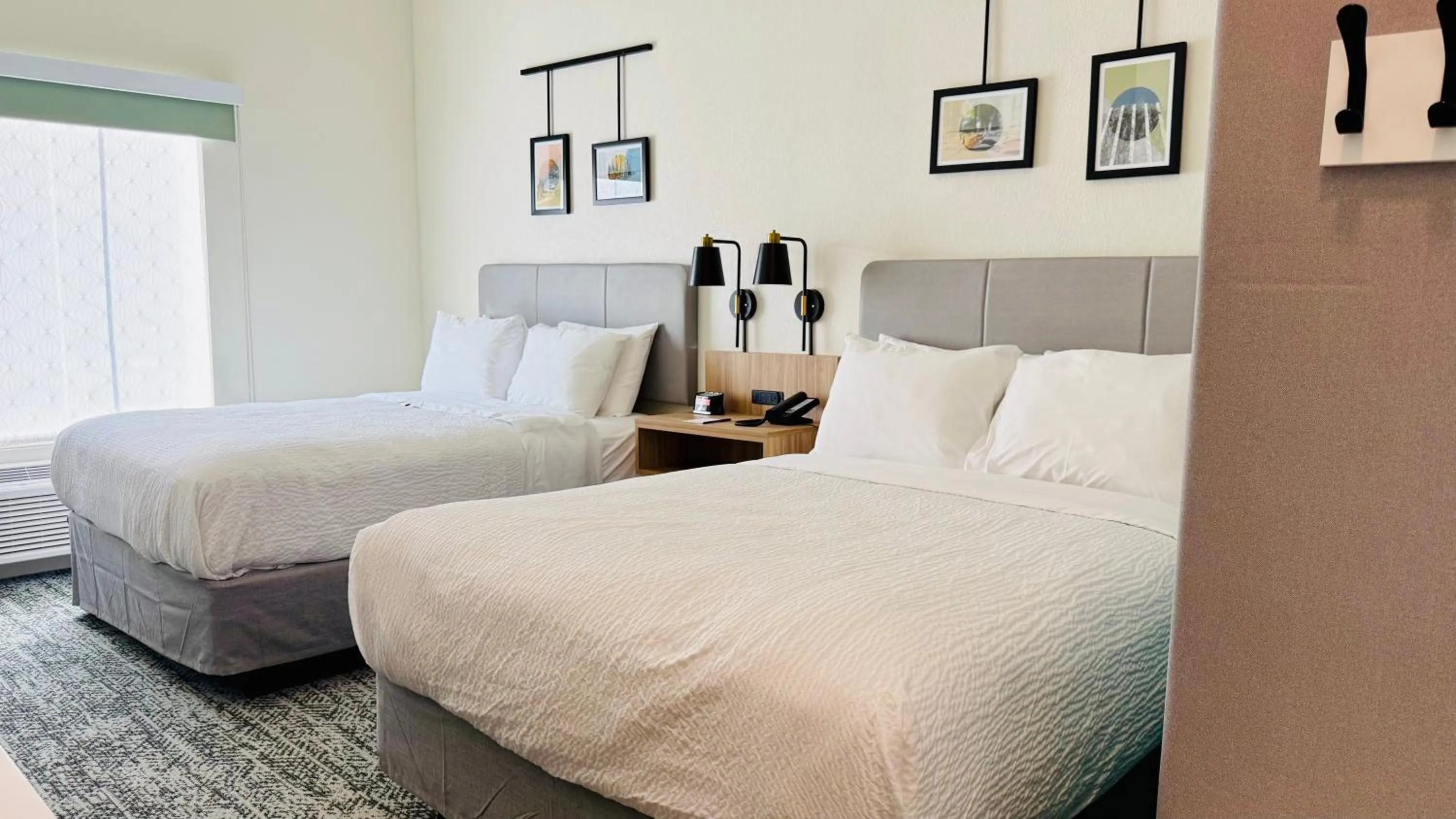 Bed in Sleep Inn & Suites