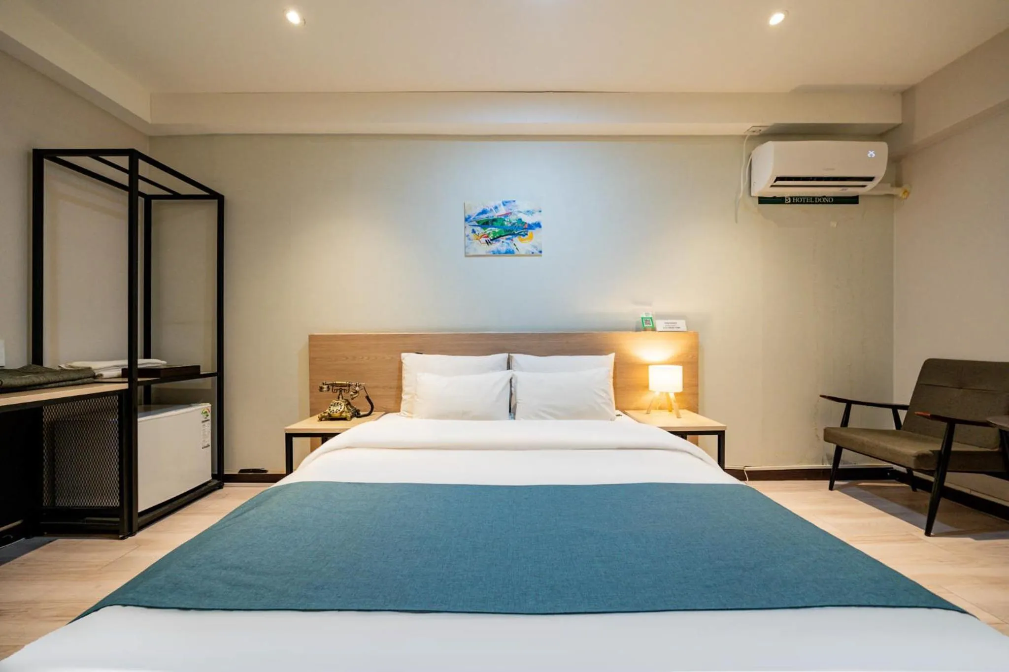 Bed in Suwon Dono1796 Hotel