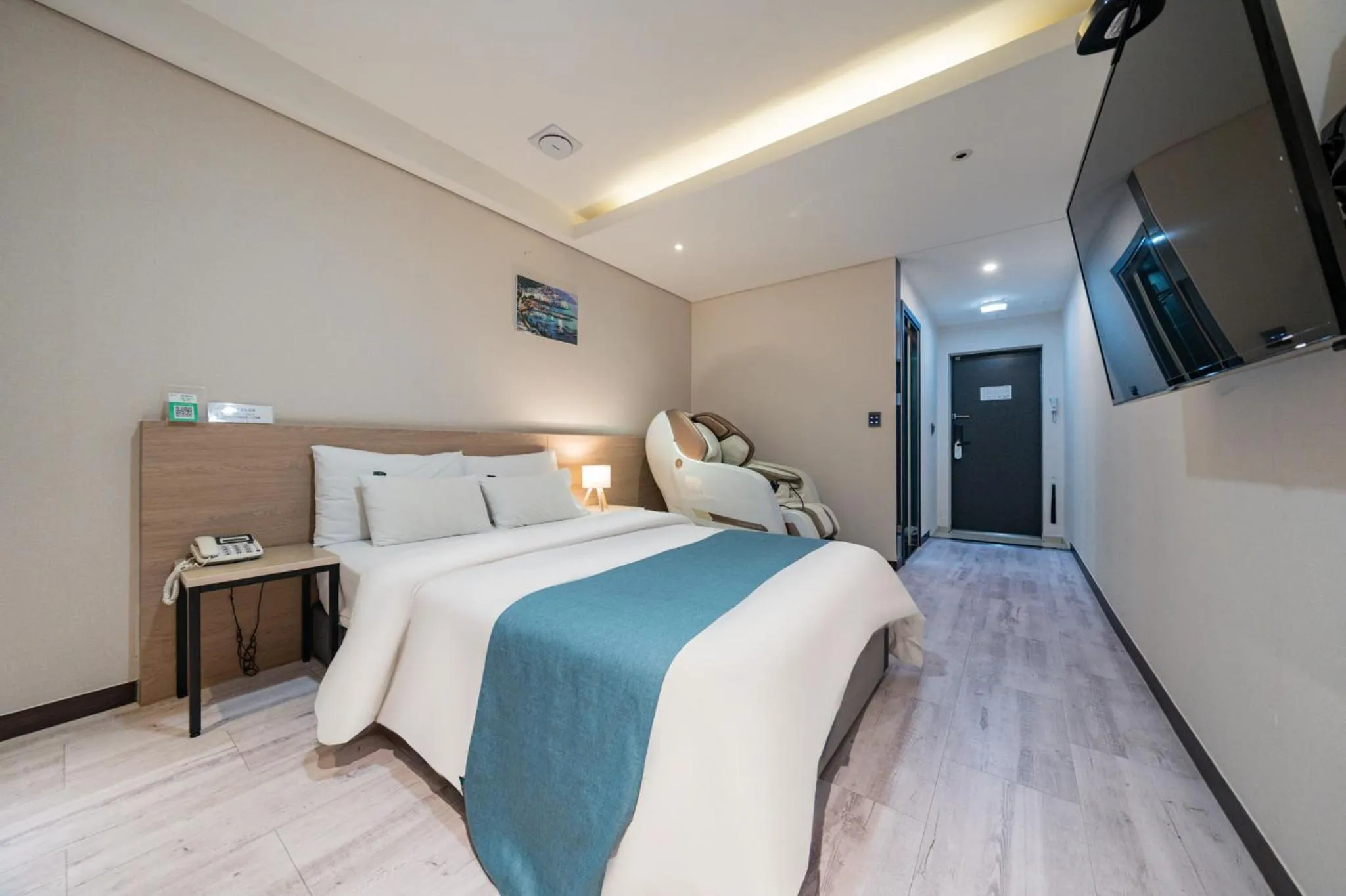 Bed in Suwon Dono1796 Hotel