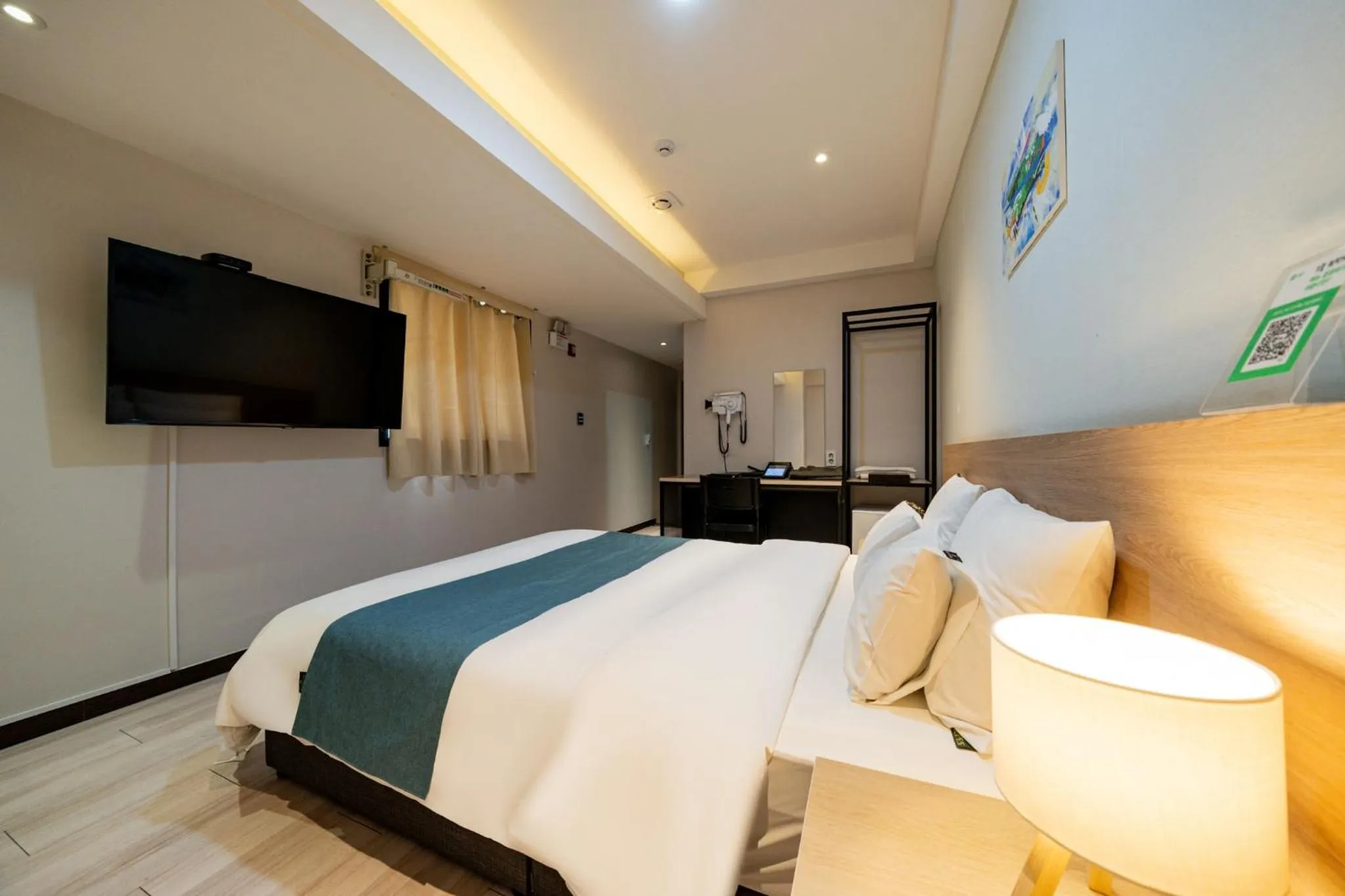 Bed in Suwon Dono1796 Hotel