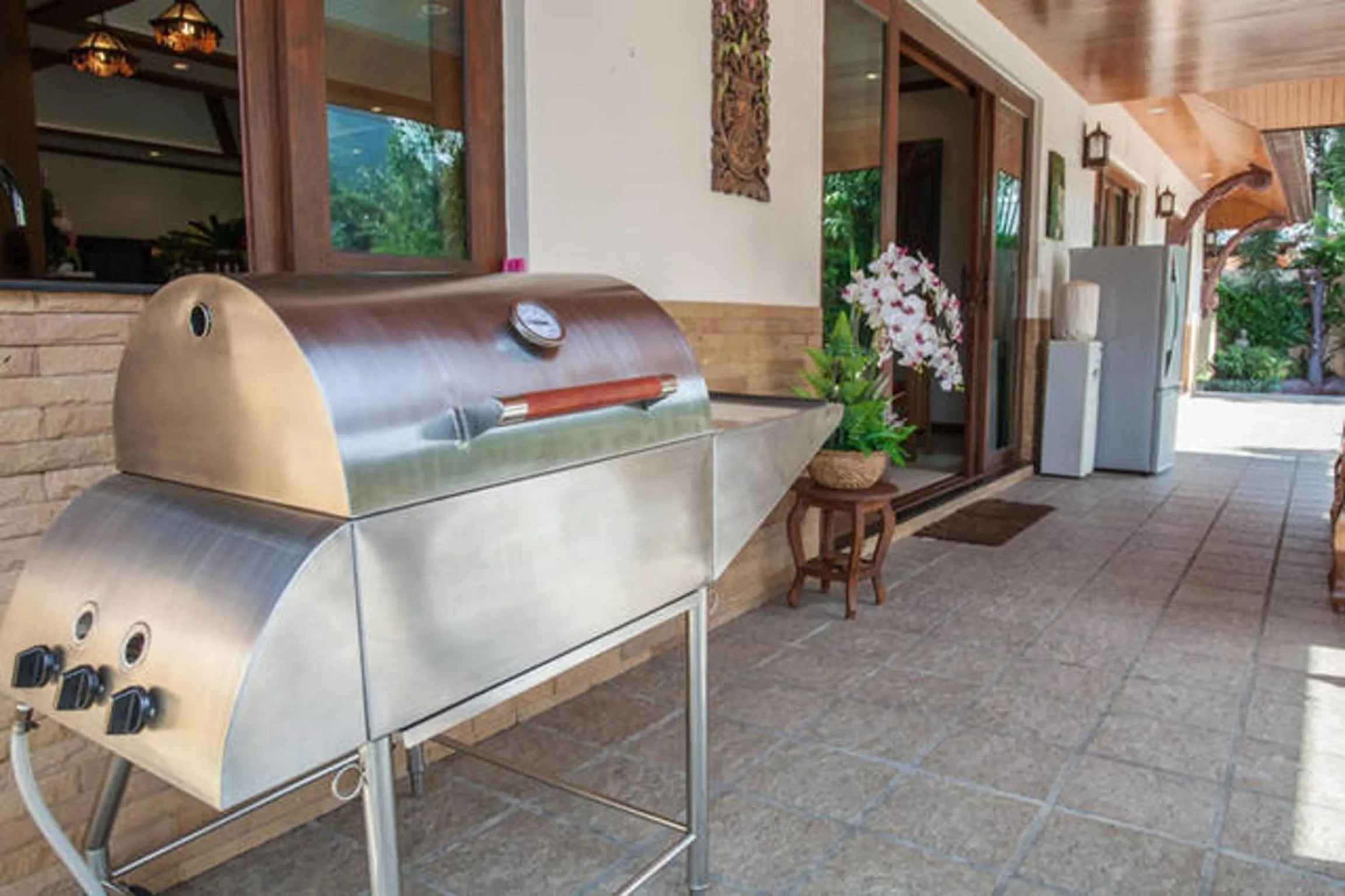 Patio in Saifon Villas 5 Bedroom Pool Villa