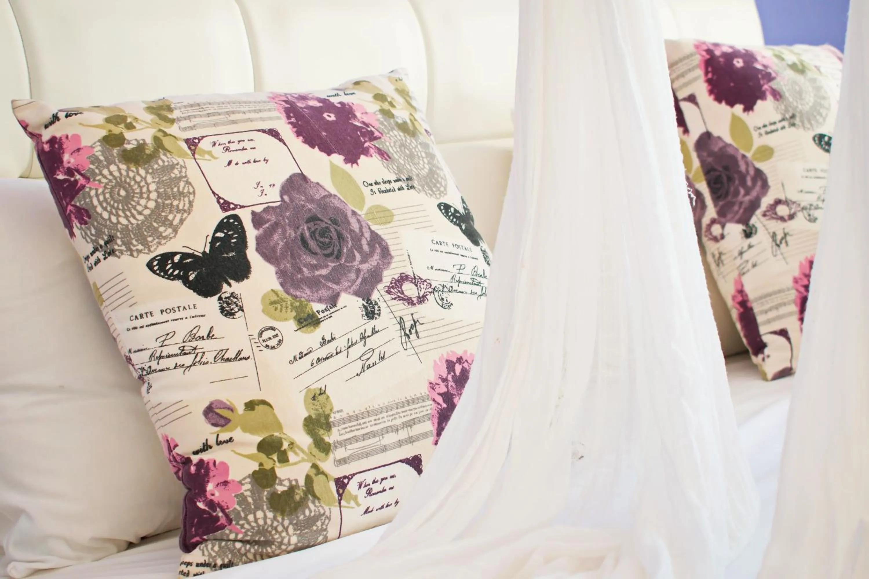 Decorative detail, Bed in Camara Hotel