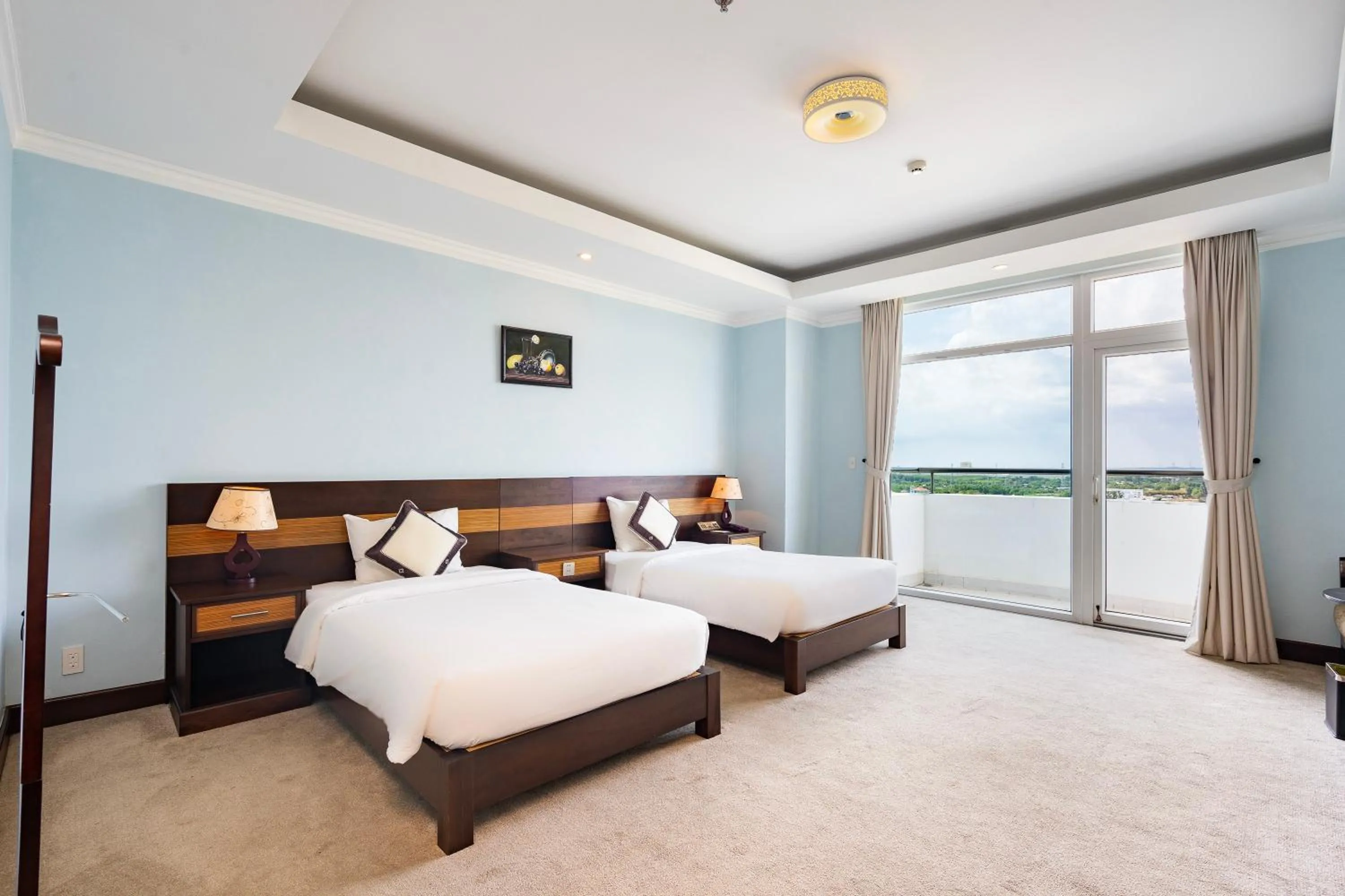 Bedroom, Bed in PHU MY HARBOUR HOTEL - Old Golf Phu My Hotel