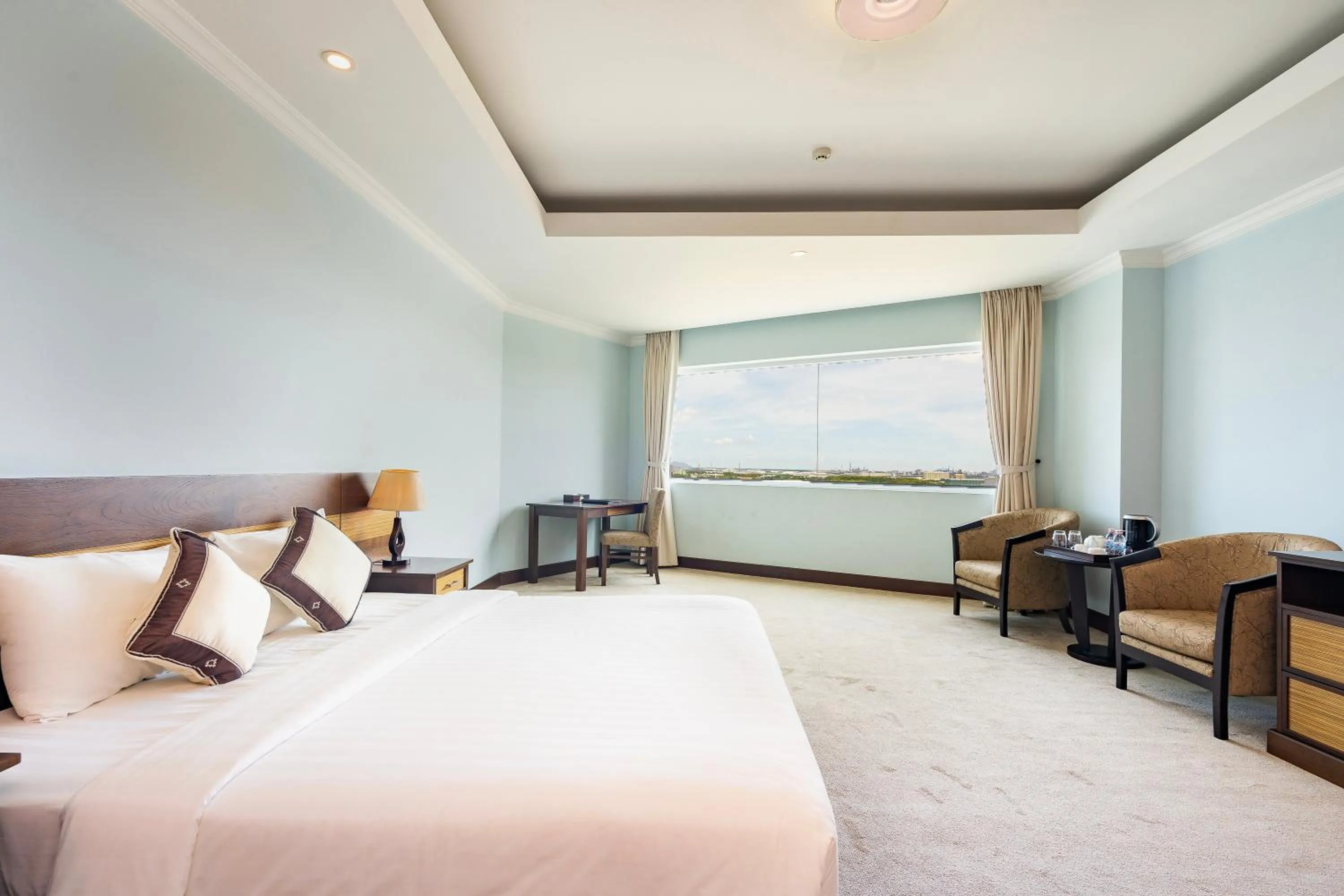 Bedroom, Bed in PHU MY HARBOUR HOTEL - Old Golf Phu My Hotel