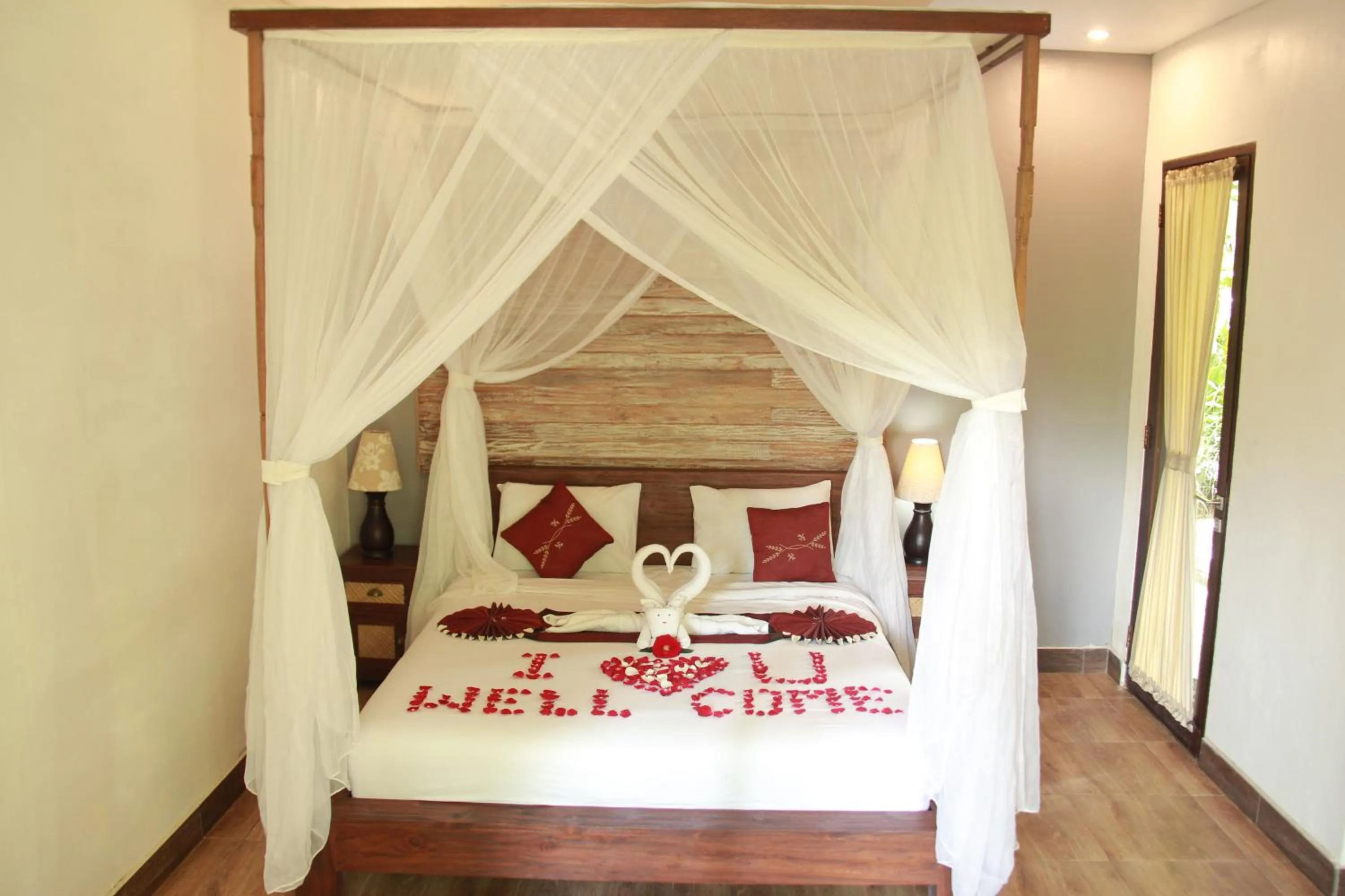 Bed in Arimba at Bisma