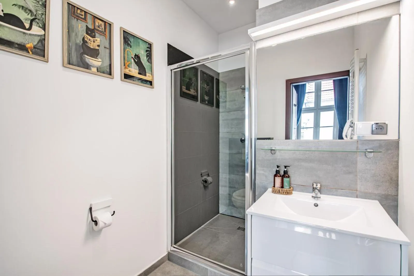 Bathroom in Black Swan House, Old Town