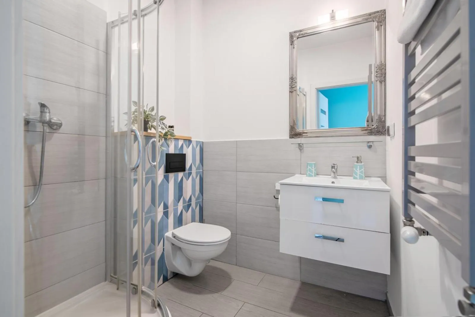 Shower in Black Swan House, Old Town