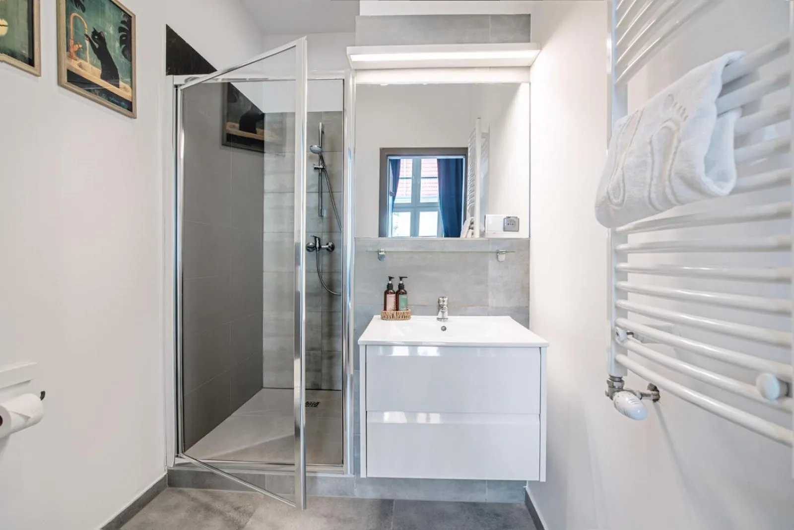 Bathroom in Black Swan House, Old Town