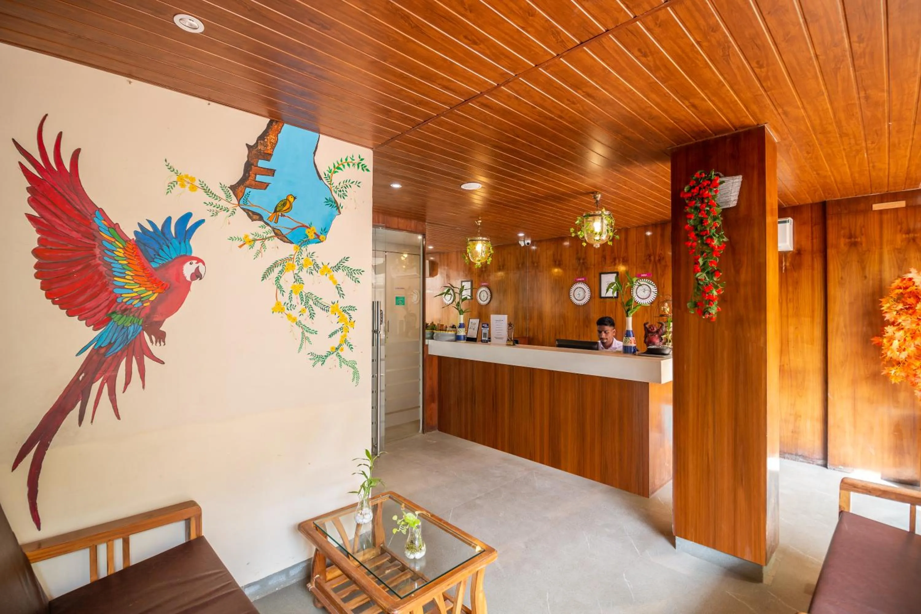 Lobby or reception in Hotel Celestiial , Candolim