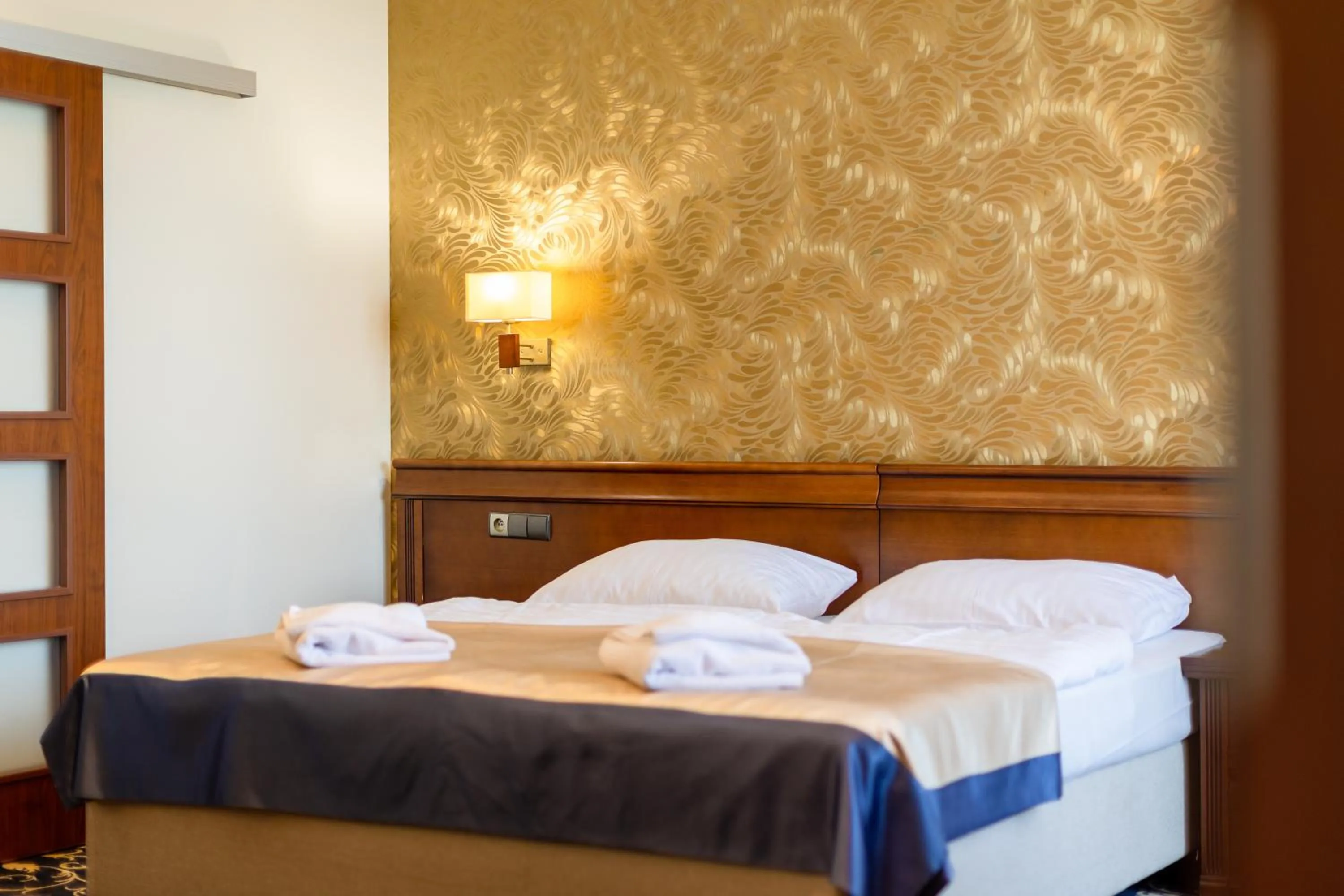 Bed in Hotel Dziki Potok Karpacz Konferencje & SPA