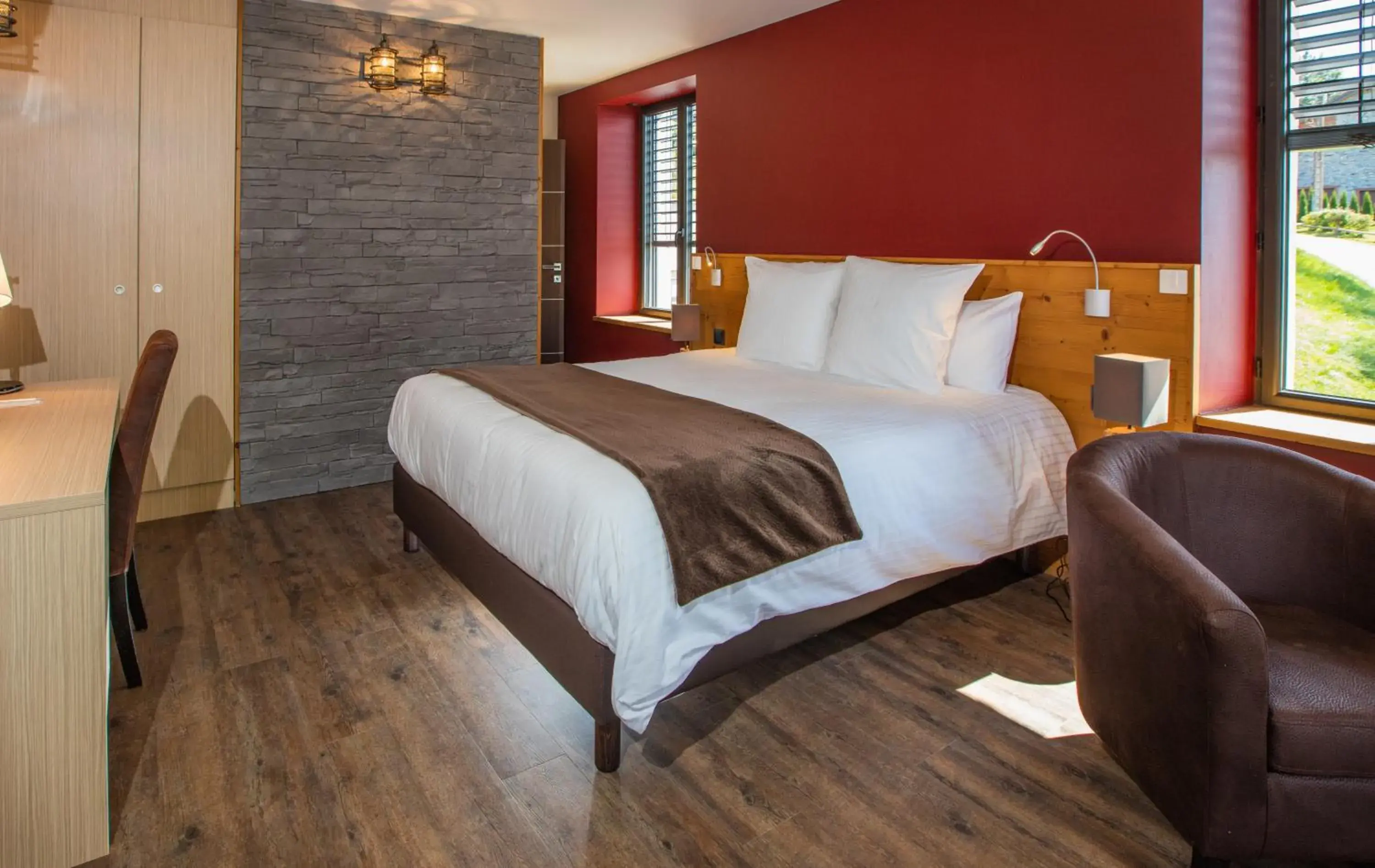 Comfort Double Room in Hôtel L'Atelier de Donat Comfort Double Room in Hôtel L'Atelier de Donat