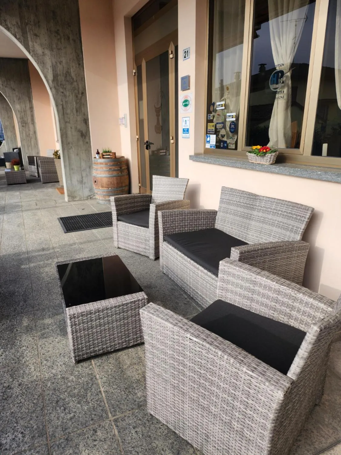 Property building in Hotel Route 9