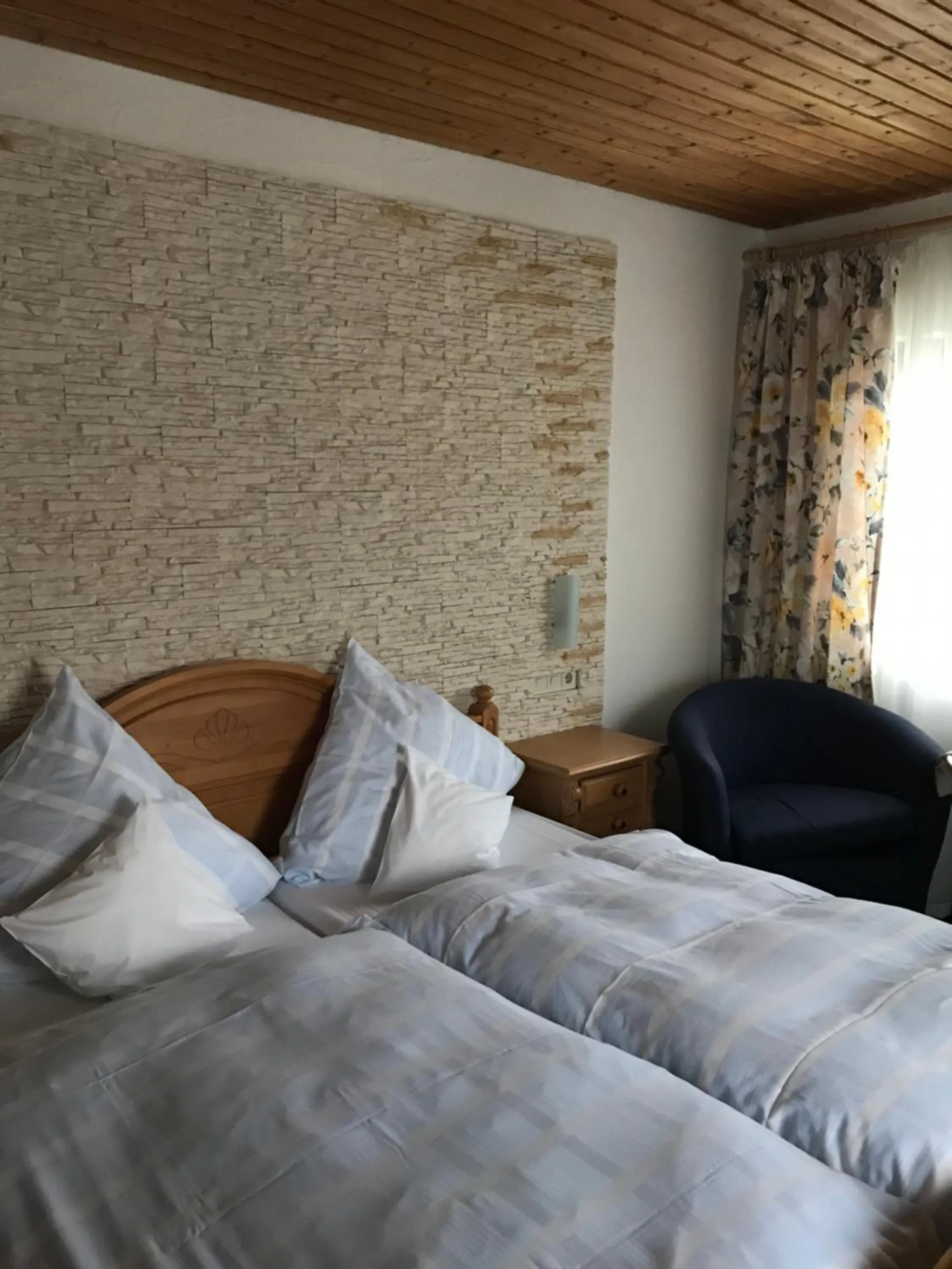 Bed in Hotel Tannenhof