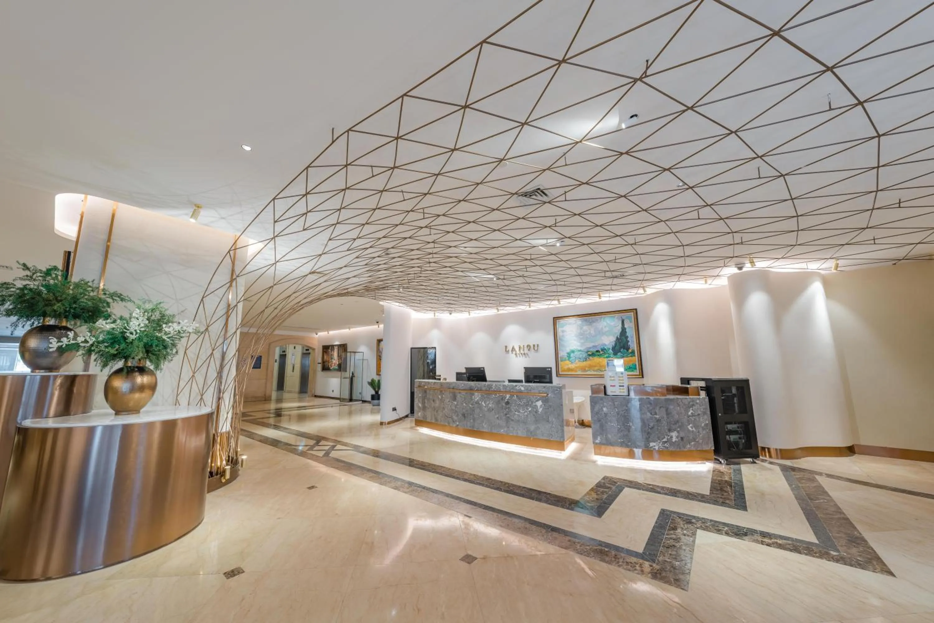 Lobby or reception in Shanghai Lujiazui Area BaBaiBan LANOU Hotel