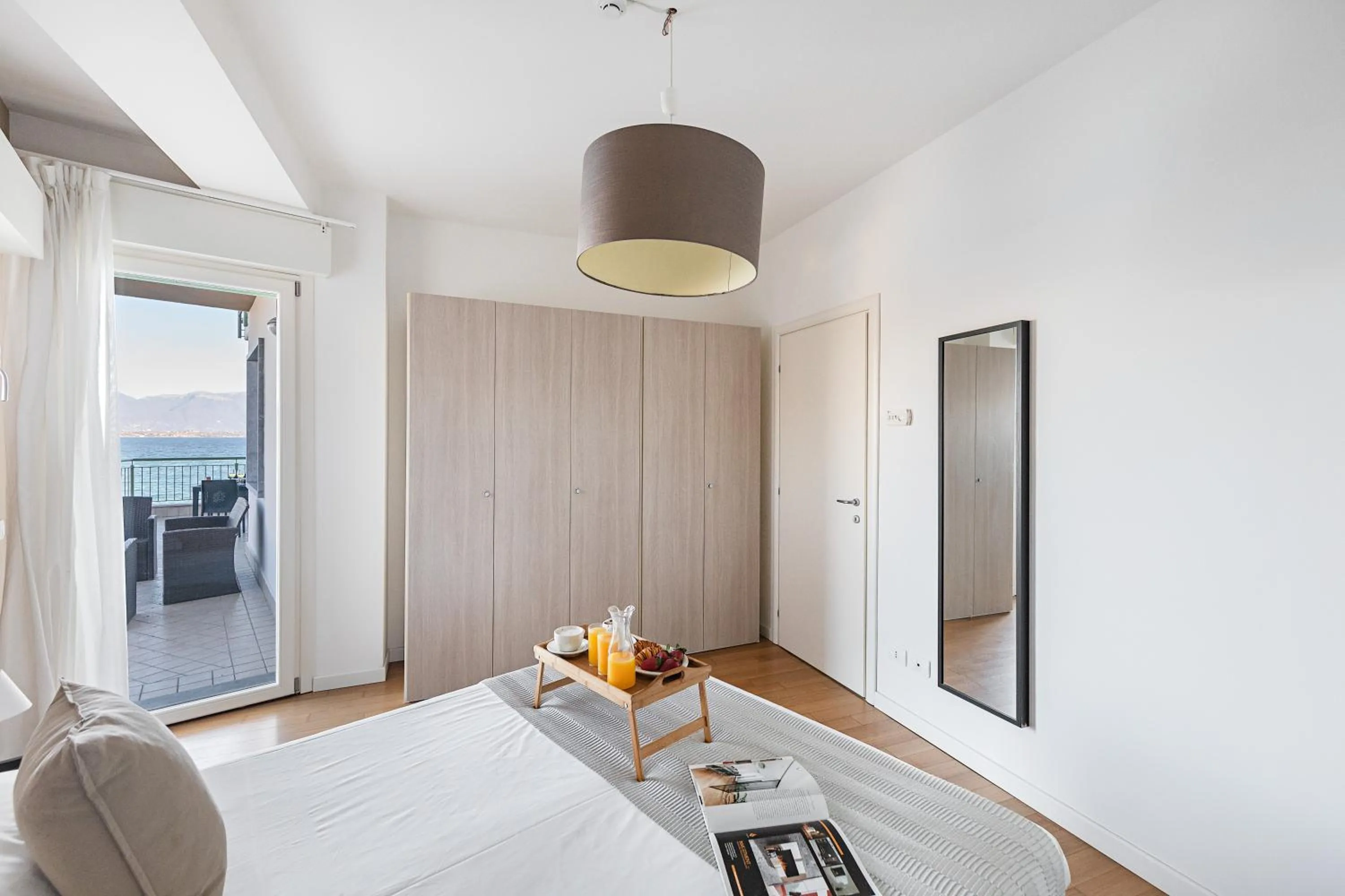 Bedroom, Bed in Residenza Miralago by Wonderful Italy