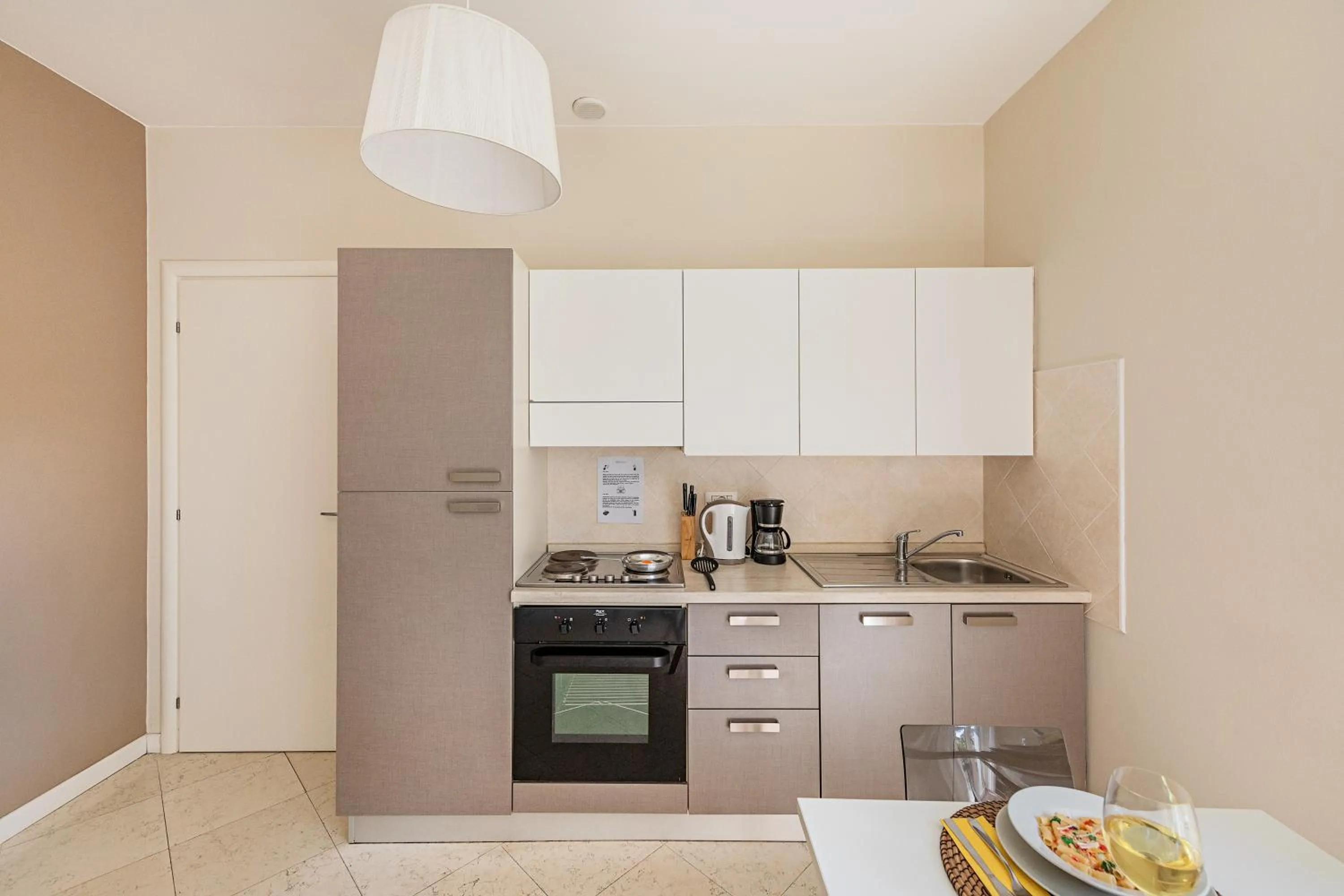 Kitchen or kitchenette in Residenza Miralago by Wonderful Italy