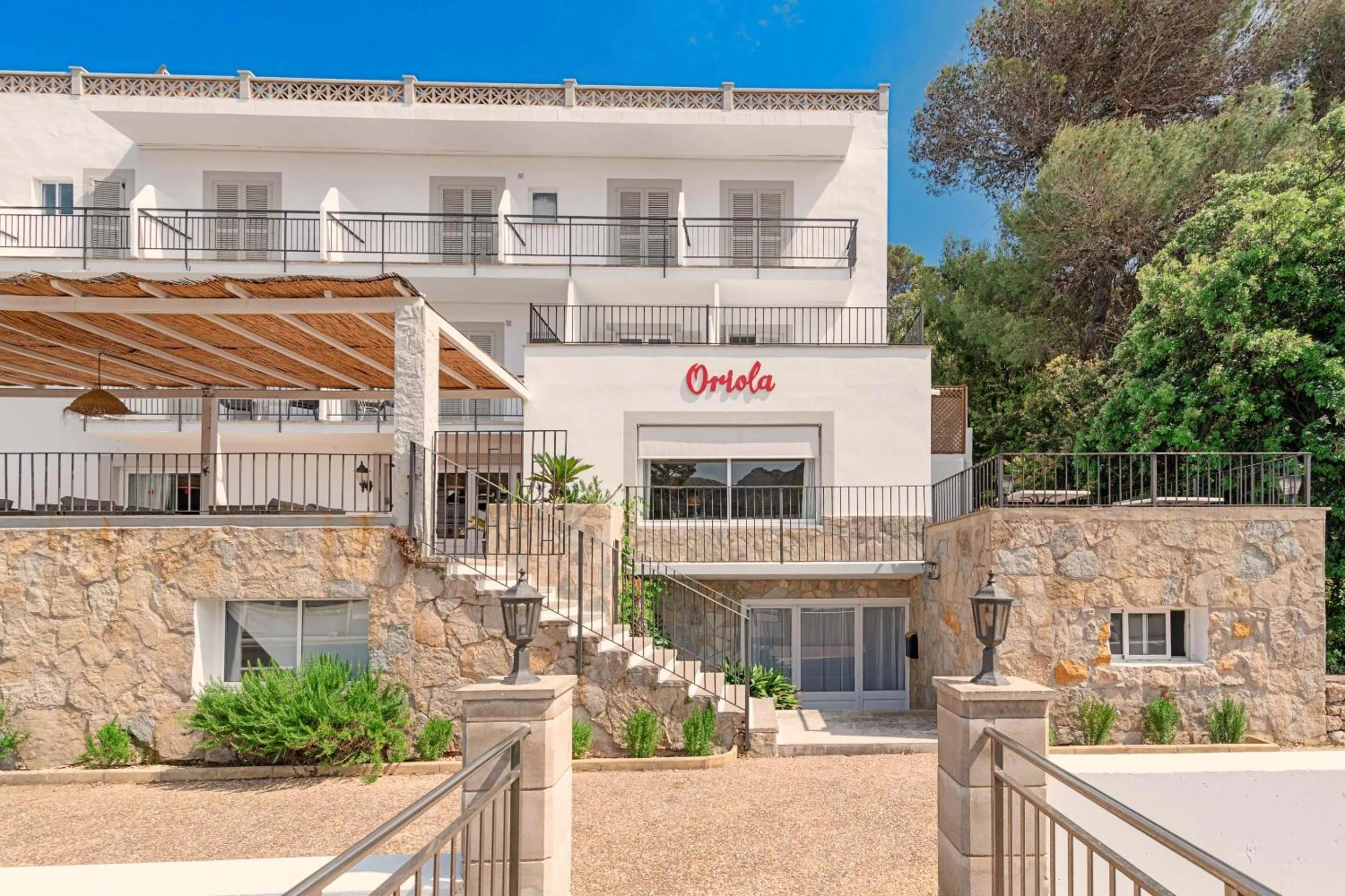 Property building in Boutique Hotel Oriola