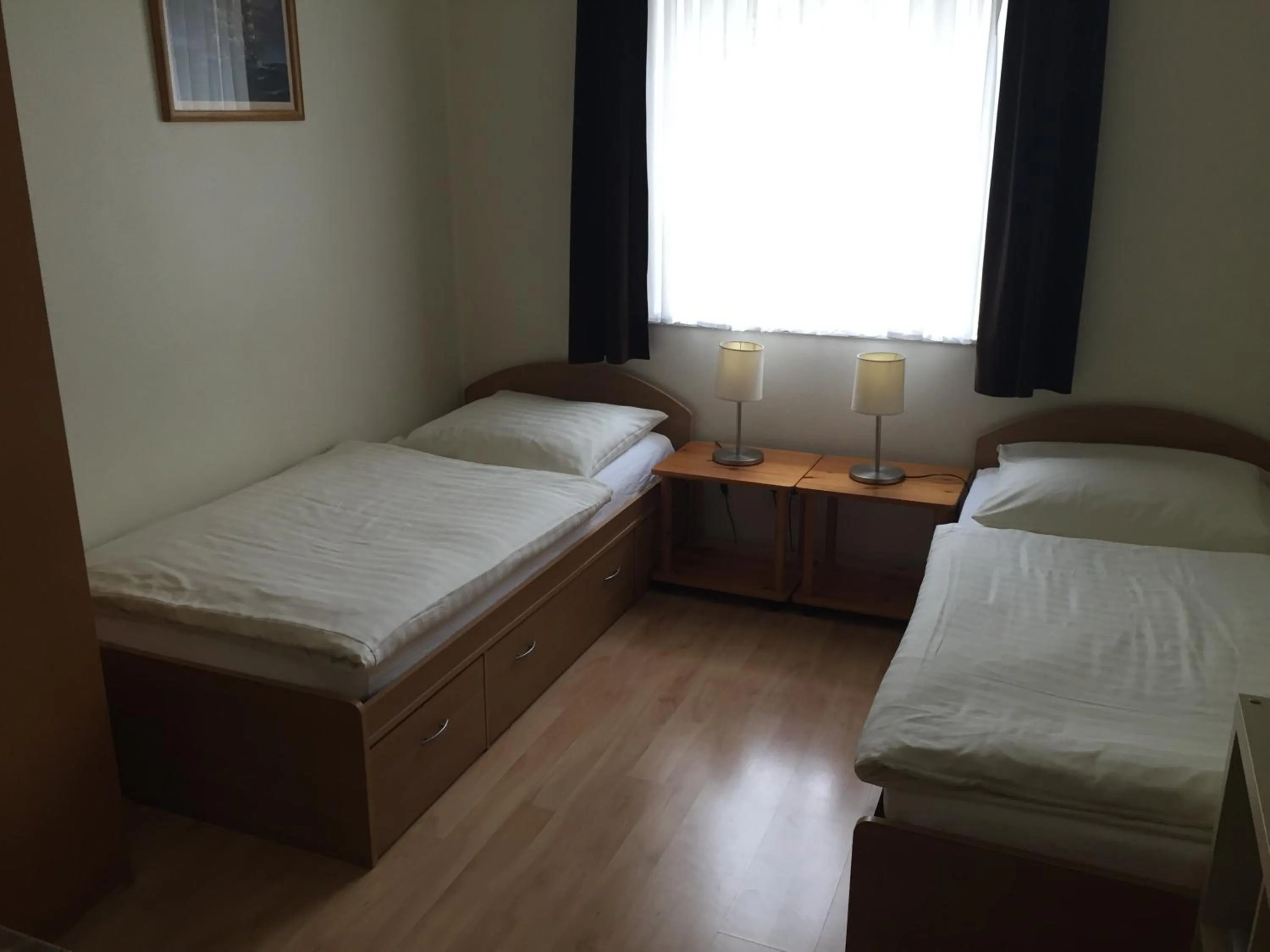 Bed in Hotel Restaurant Zagreb