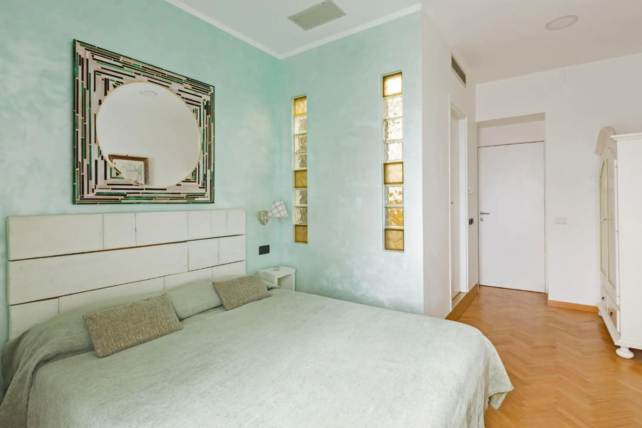 Bed in Relais Calamatta