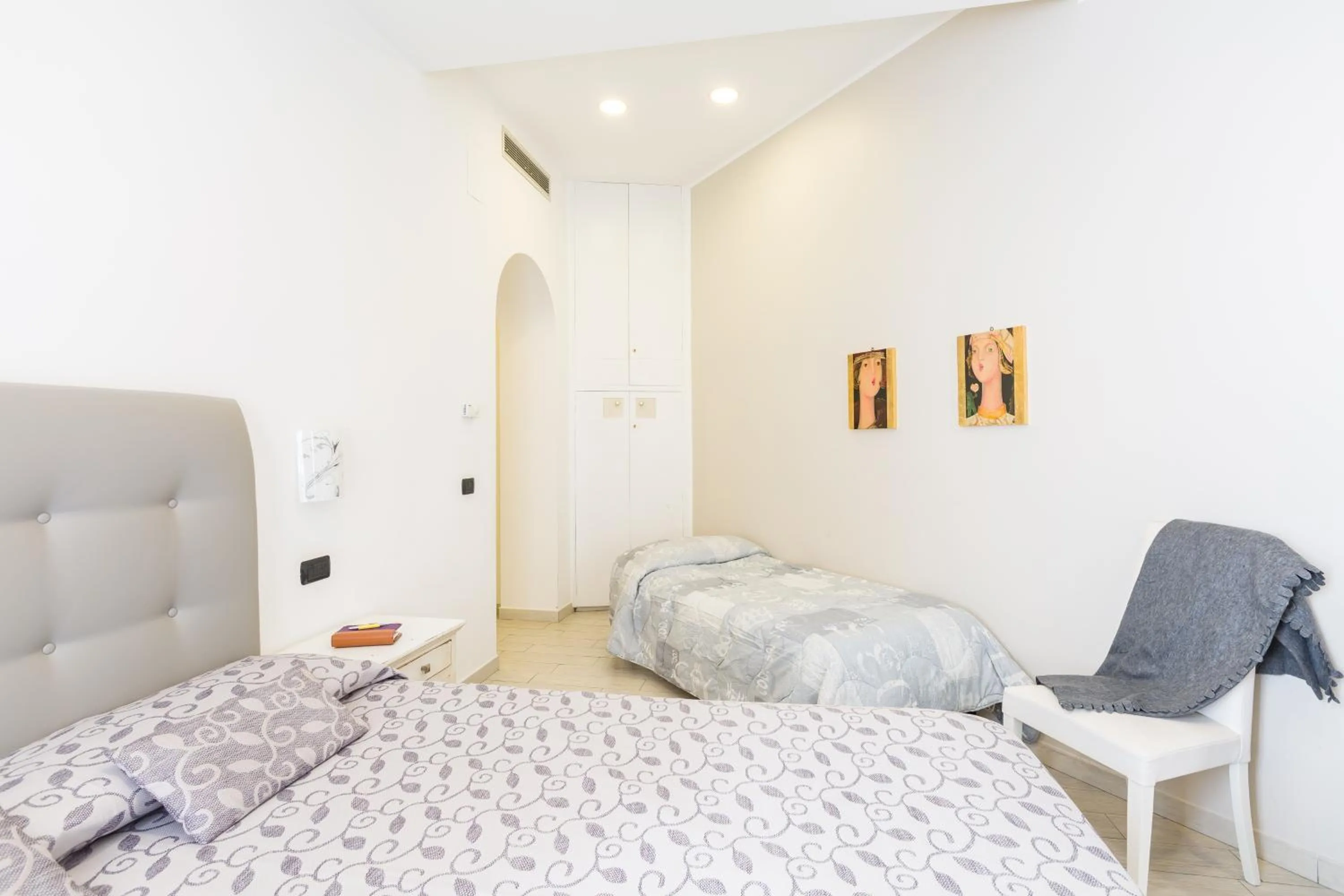 Bed in Relais Calamatta