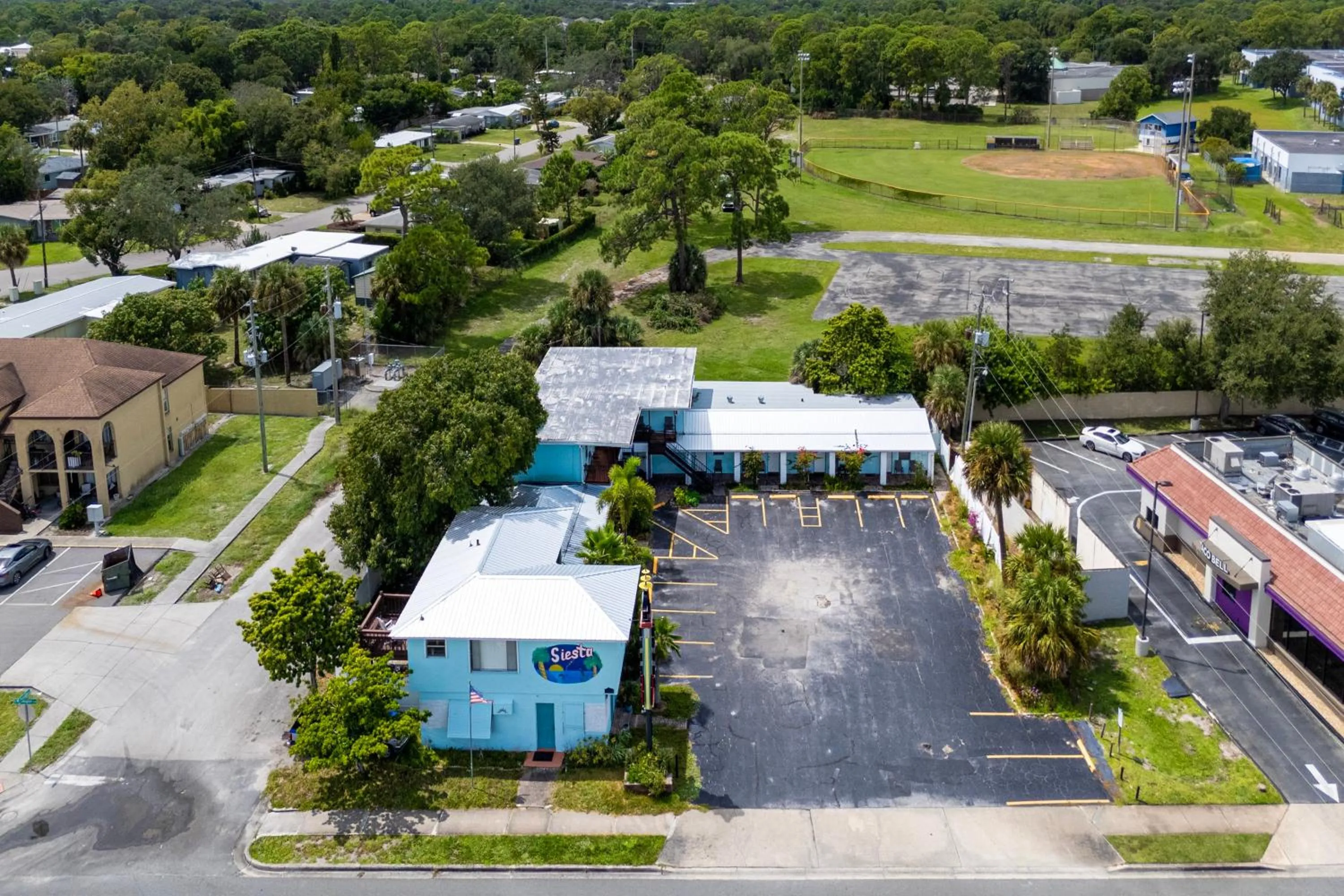 Bird's eye view in Siesta Motor Inn By Townhouse Kennedy Space Center Titusville I 95