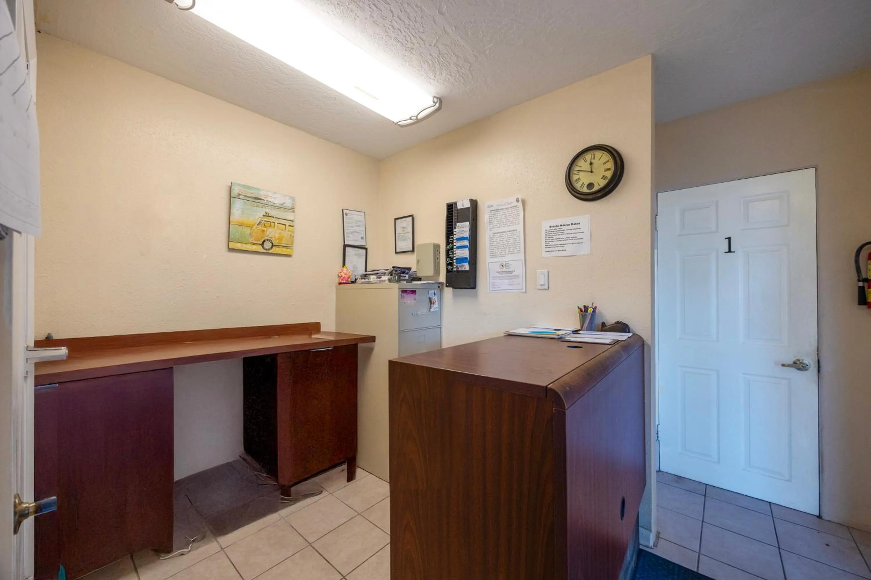 Lobby or reception in Siesta Motor Inn By Townhouse Kennedy Space Center Titusville I 95