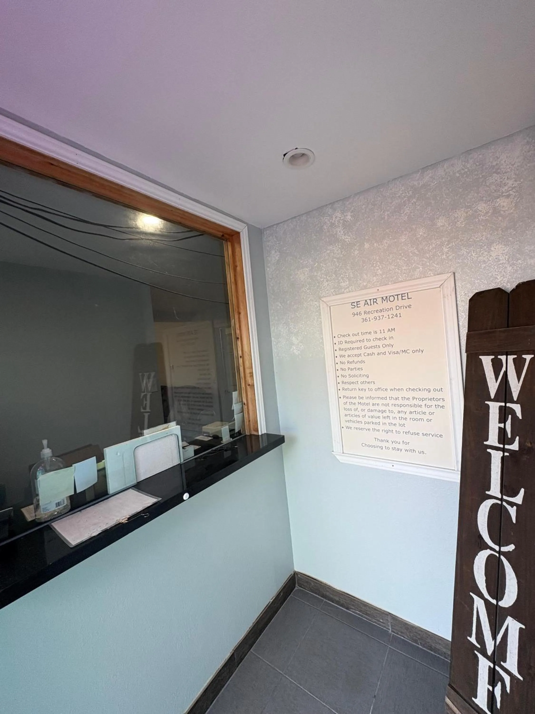 Lobby or reception in SE'Air Motel By Townhouse Corpus Christi - Padre Island Tx