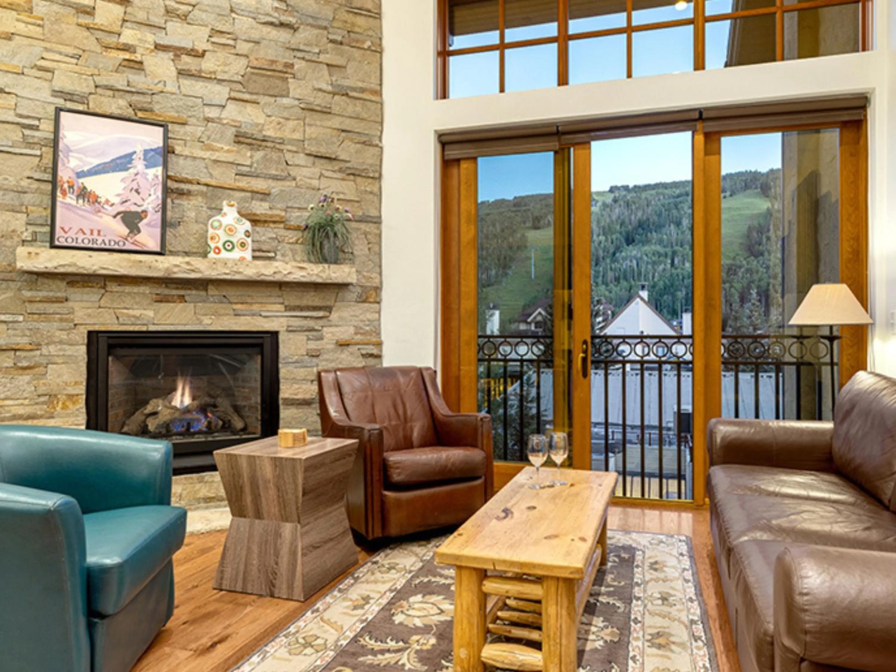 Living room in The Landmark