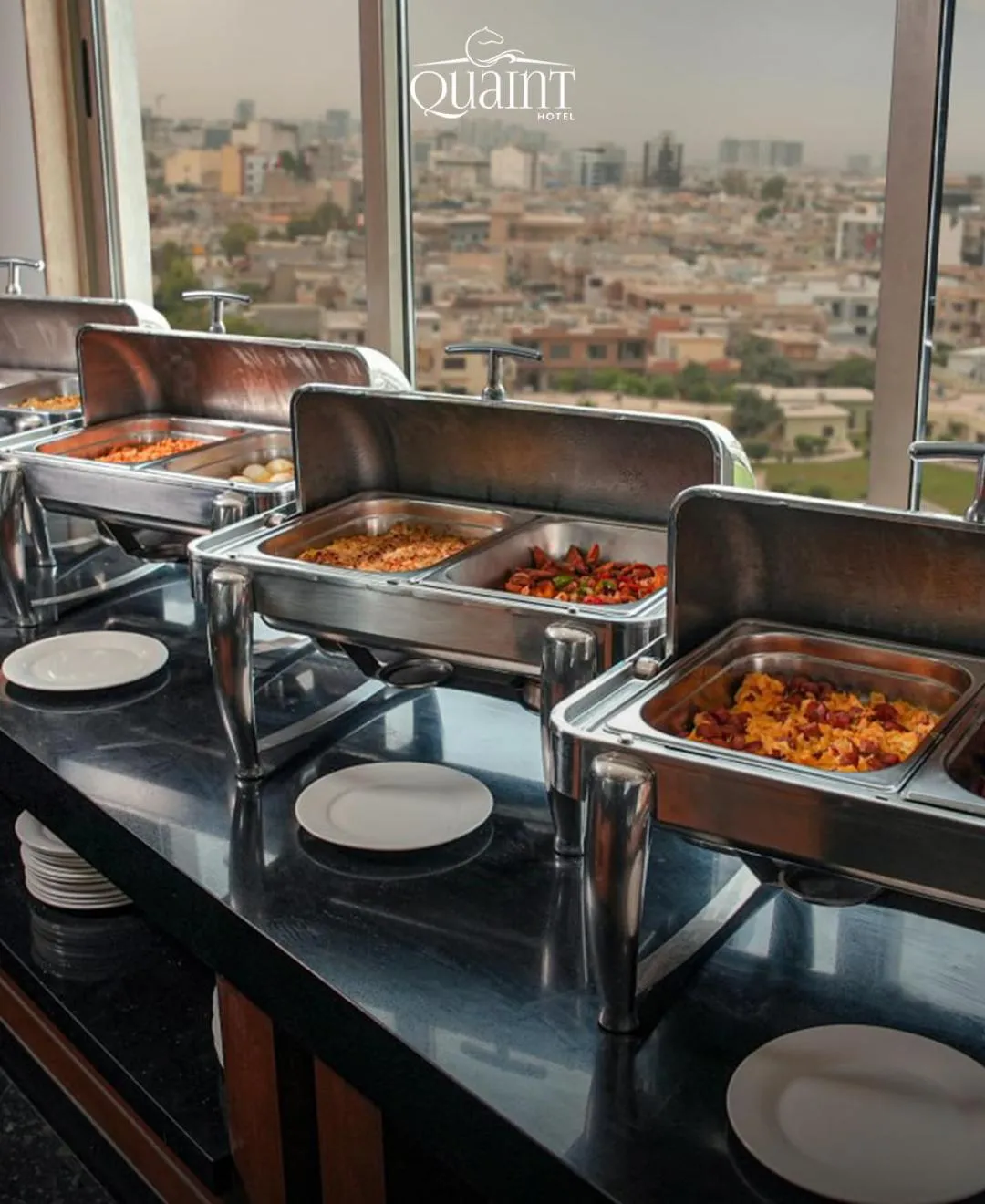 Buffet breakfast in Quaint Hotel Erbil