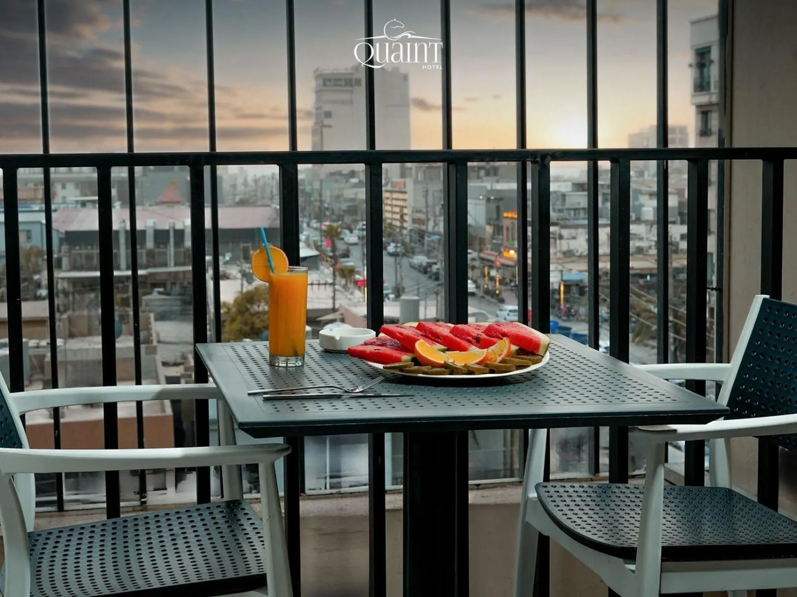 Balcony/Terrace in Quaint Hotel Erbil