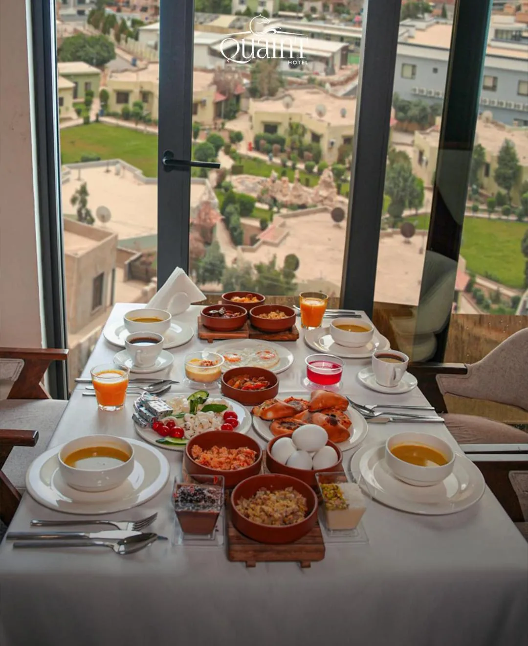 Bird's eye view in Quaint Hotel Erbil