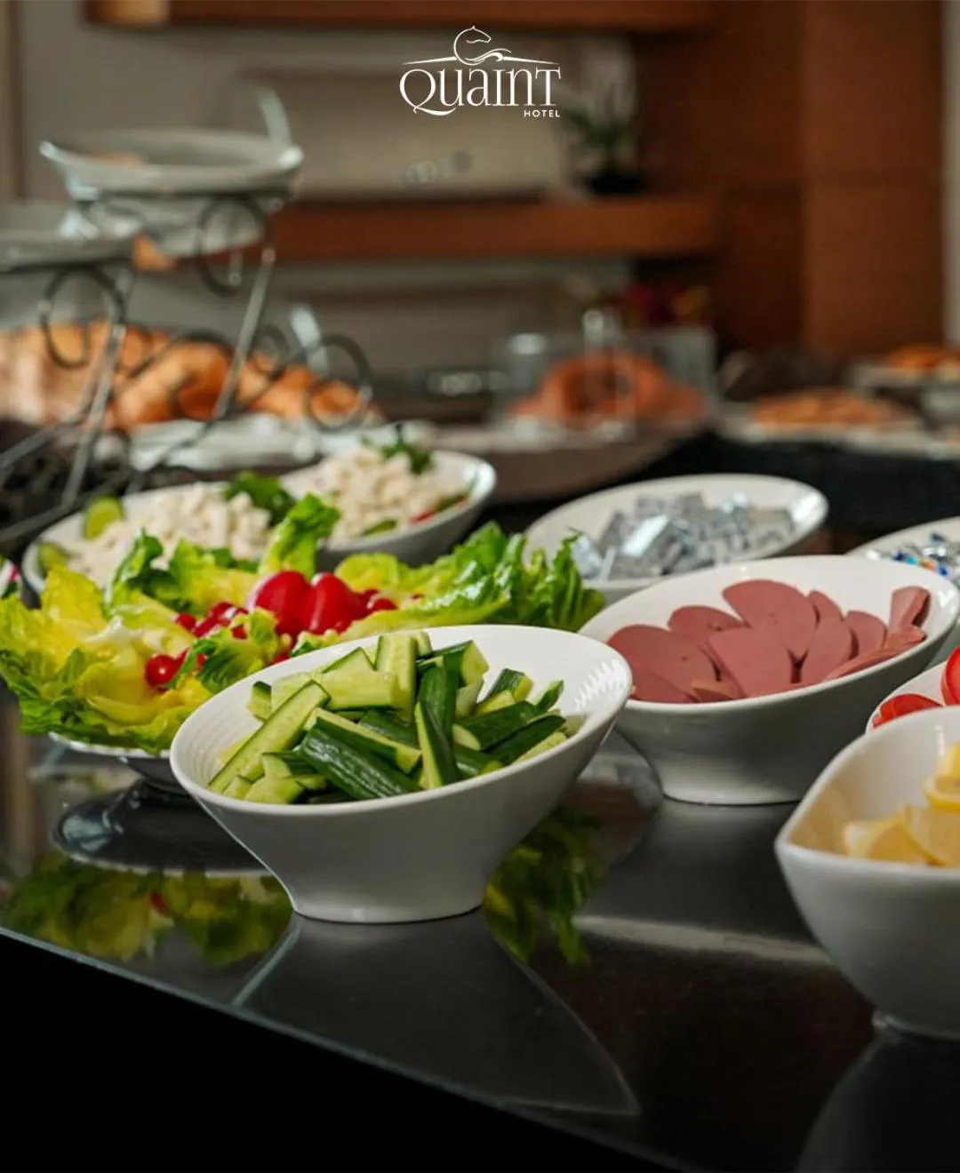 Food and drinks in Quaint Hotel Erbil