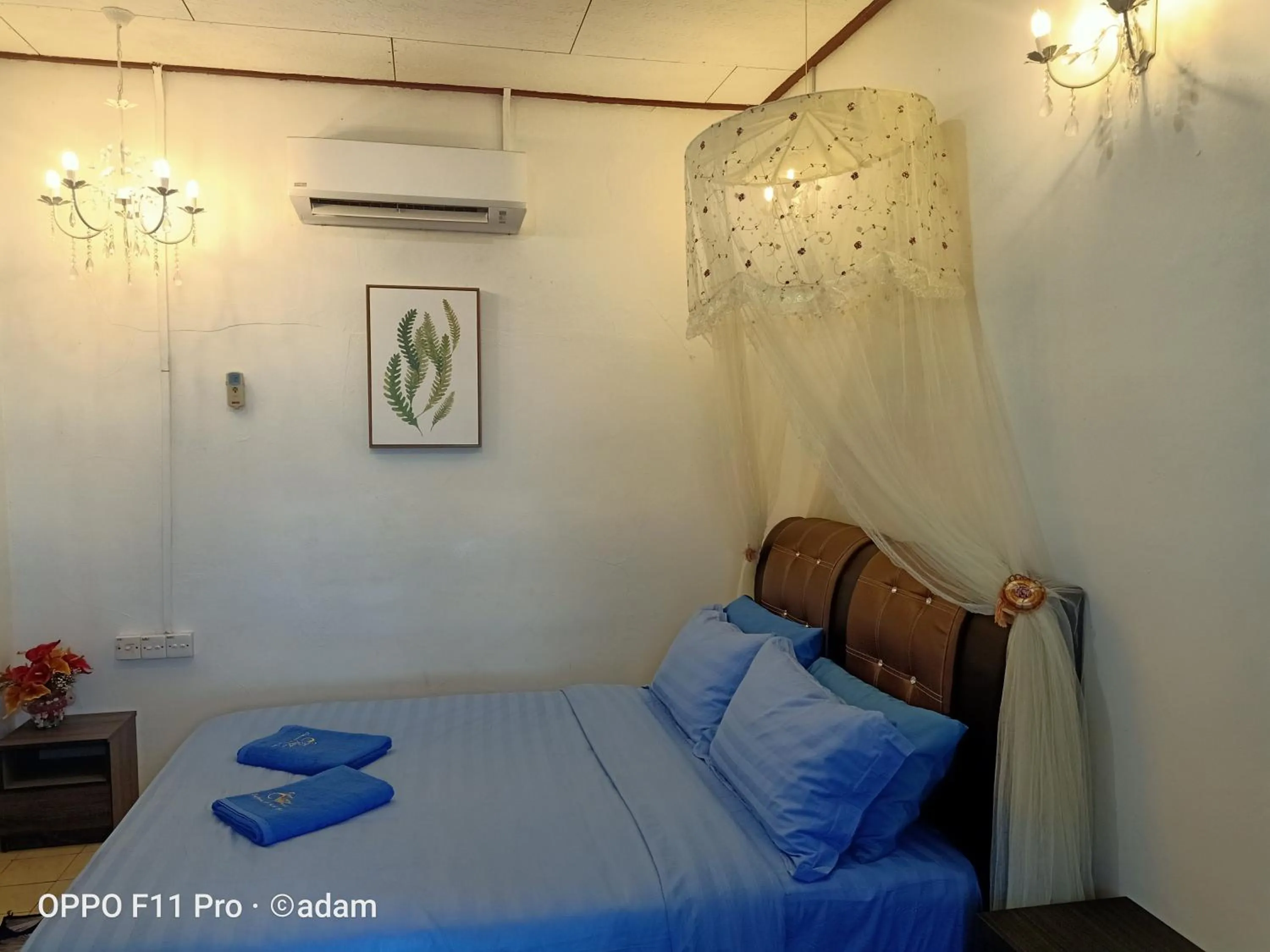 Bed in Senja Bay Resort