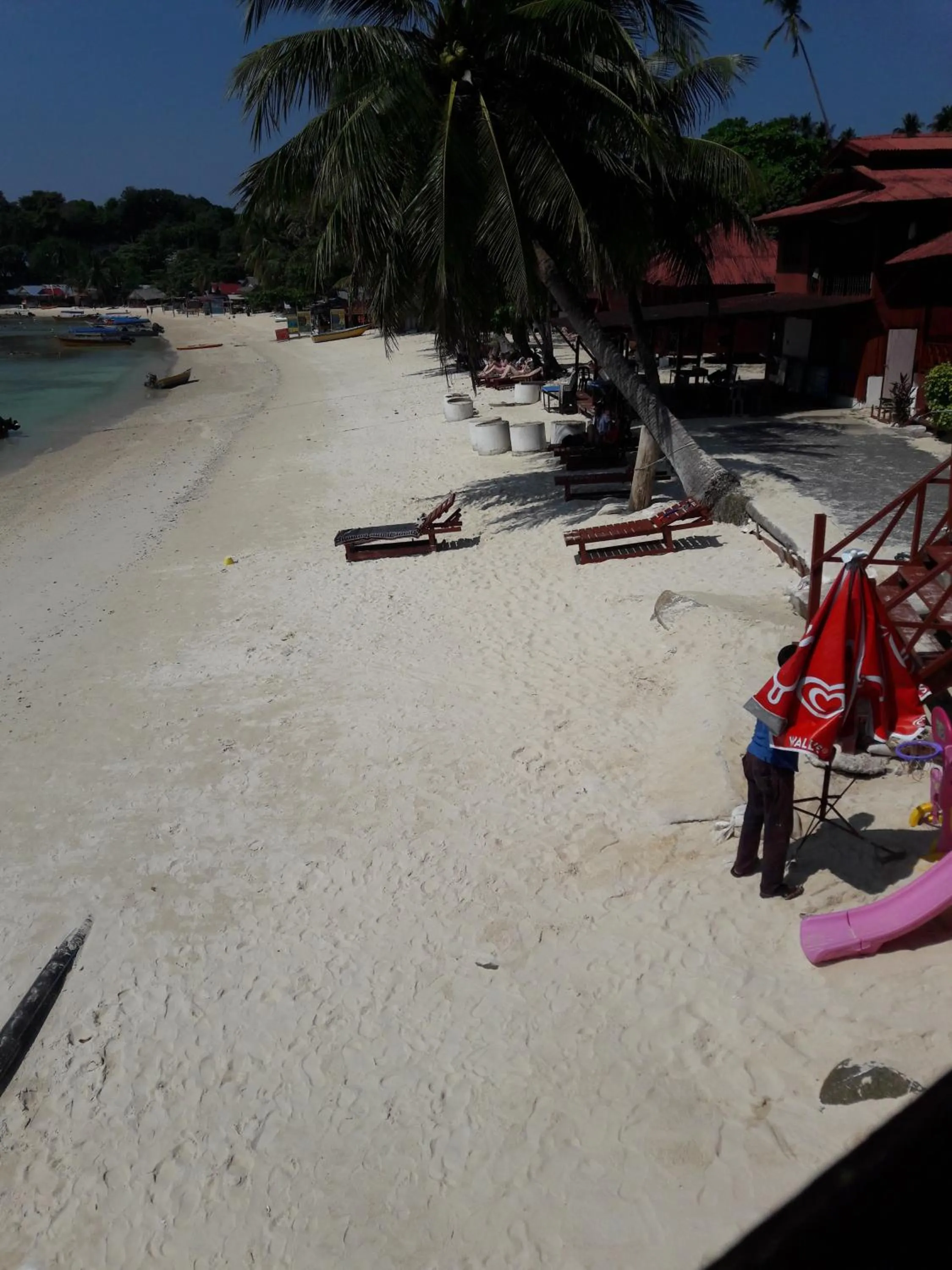 Beach in Senja Bay Resort
