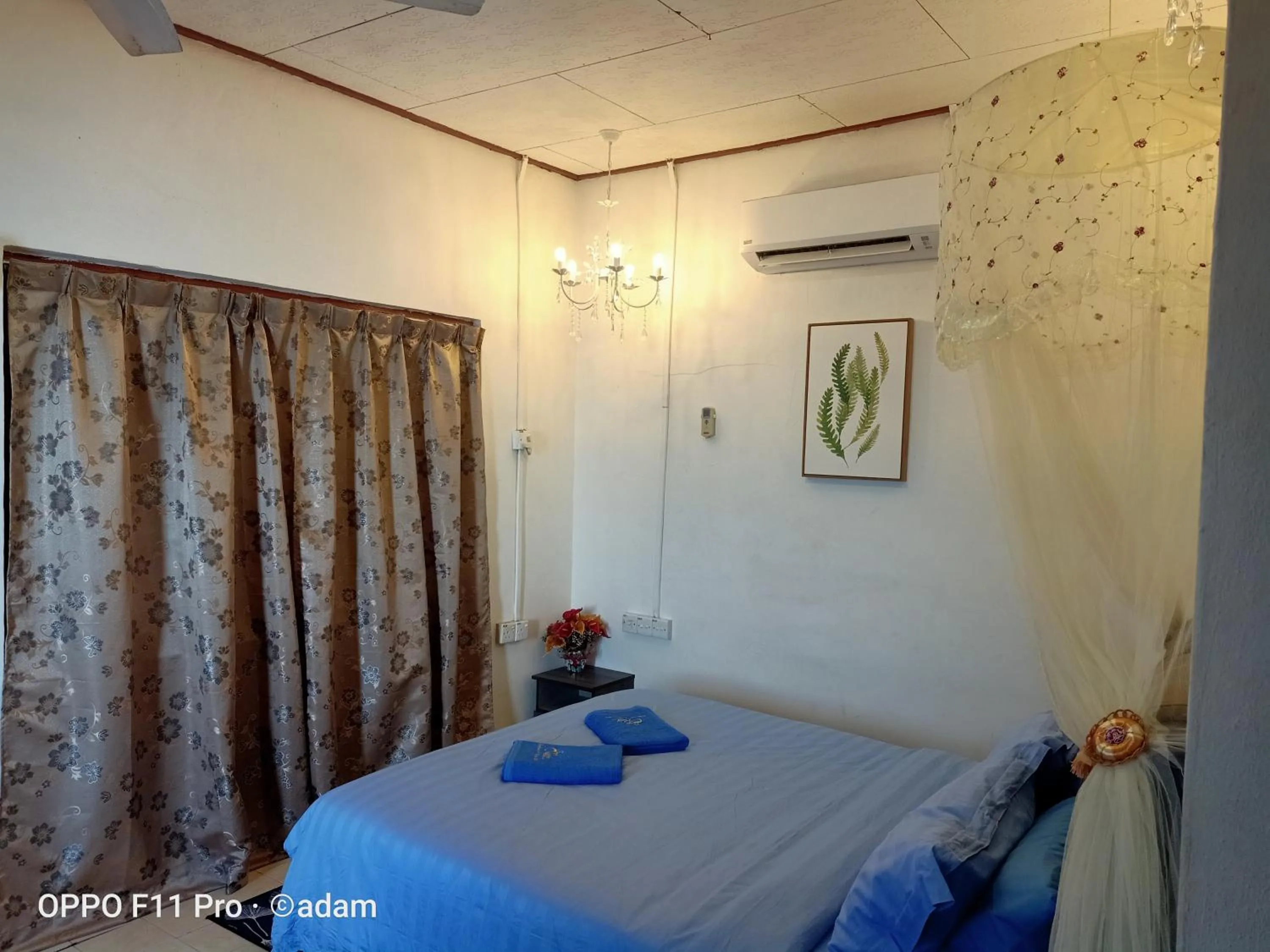 Bed in Senja Bay Resort