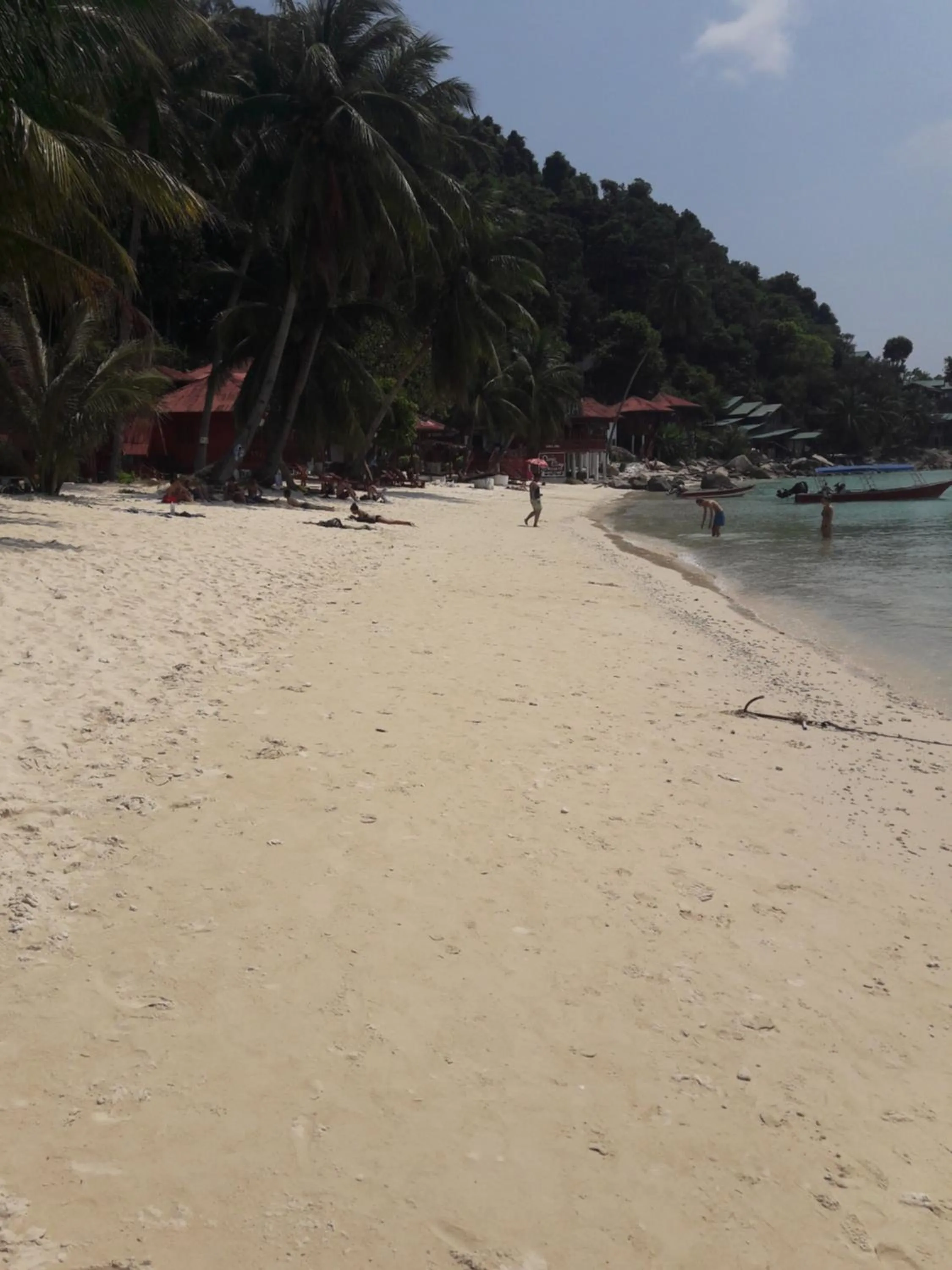 Beach in Senja Bay Resort