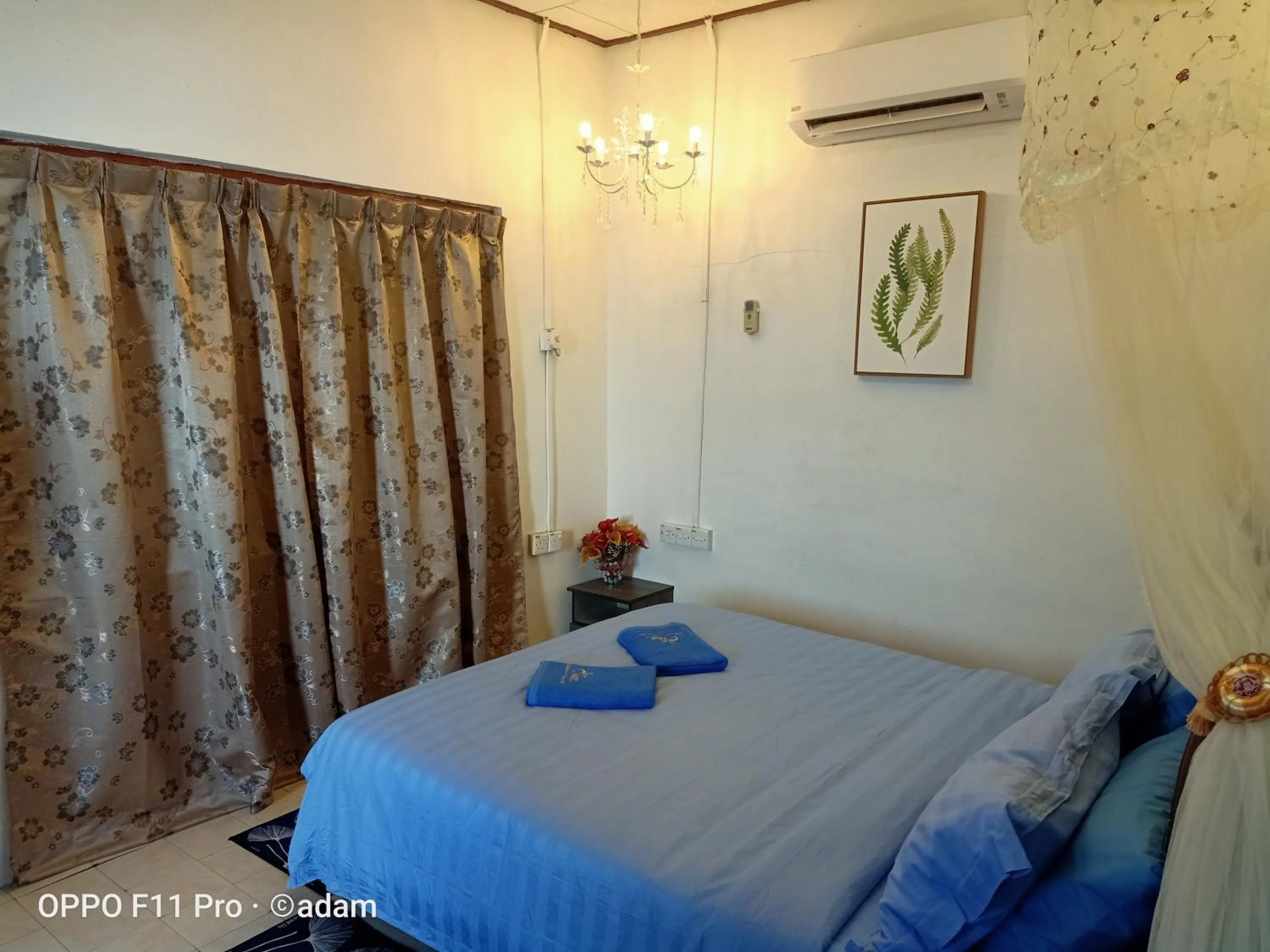 Bed in Senja Bay Resort