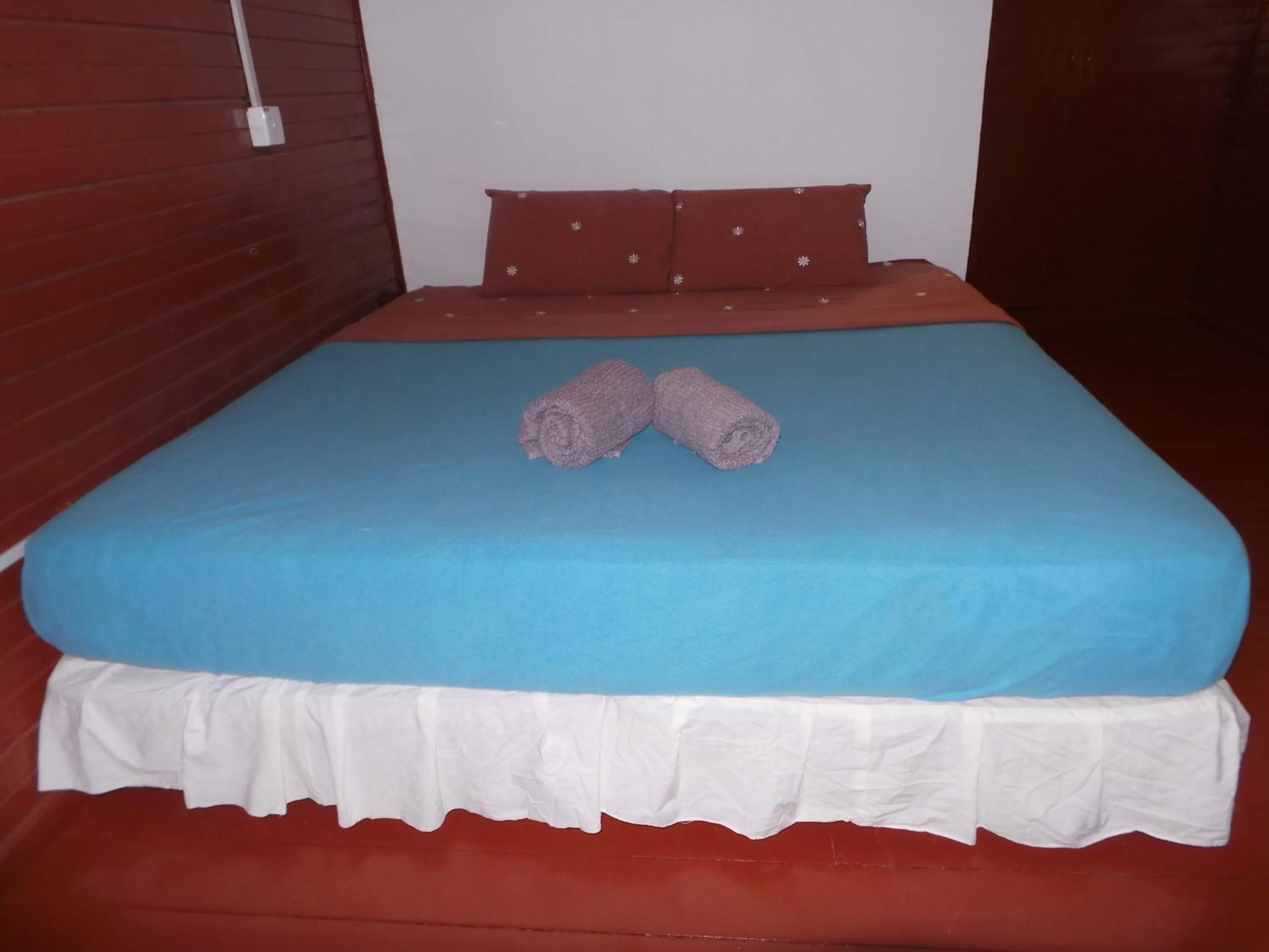Bed in Senja Bay Resort