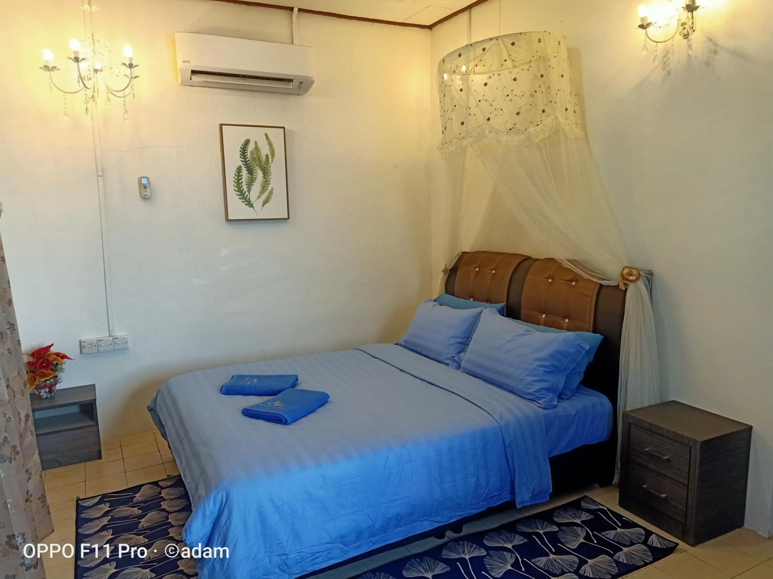 Bed in Senja Bay Resort